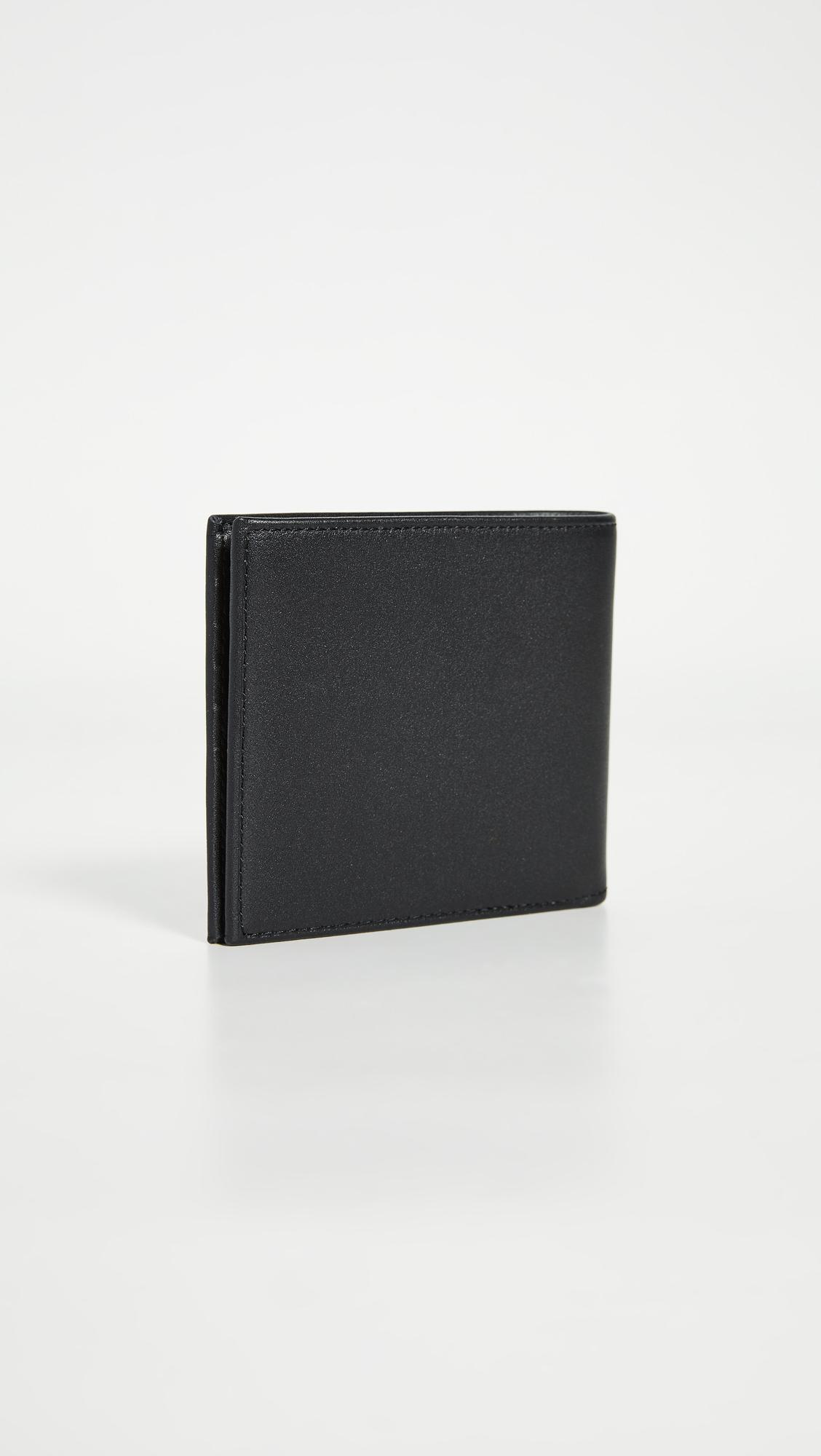 Polo Ralph Lauren Leather Ski Bear Bifold Wallet in Black for Men - Lyst