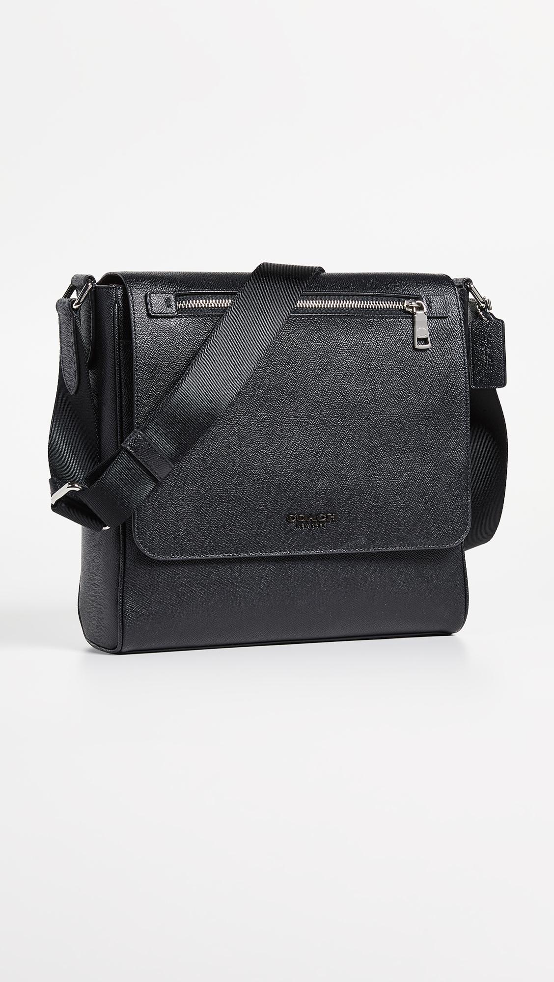 coach kennedy map bag