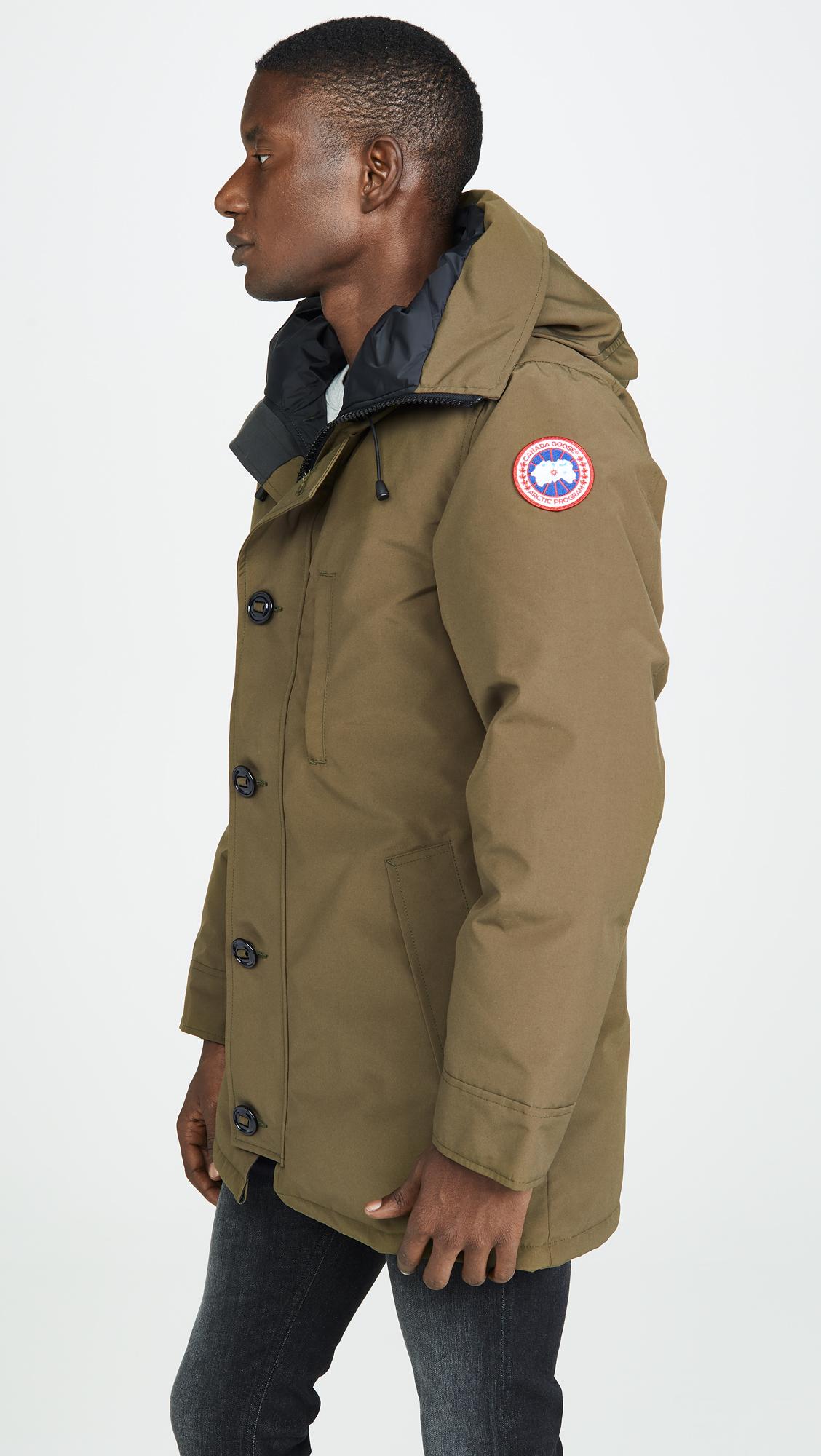 Canada Goose Chateau Parka Without Fur in Military Green (Green) for Men Lyst Canada Goose Chateau Parka Without Fur in Military Green (Green) for Men Lyst