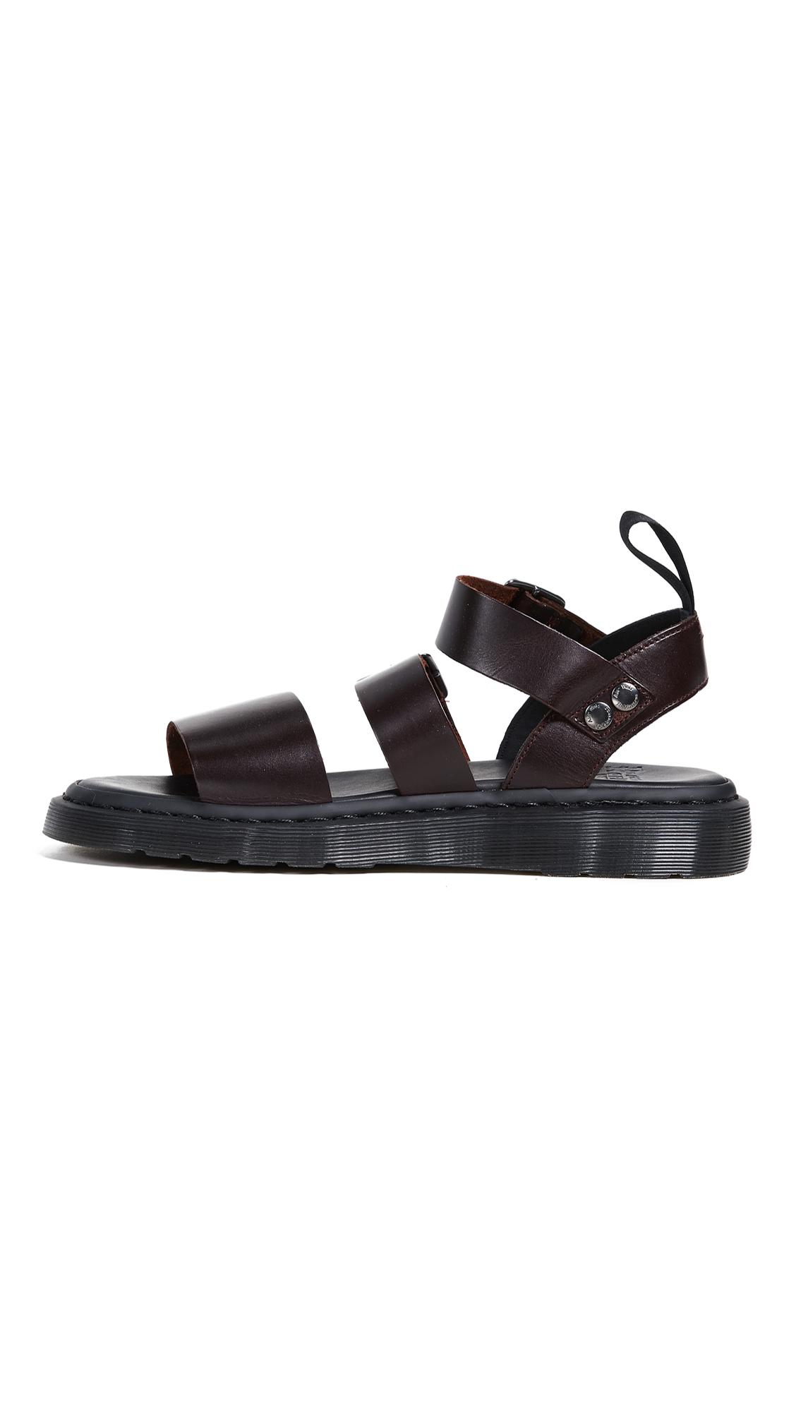 gryphon rick owens leather gladiator sandals