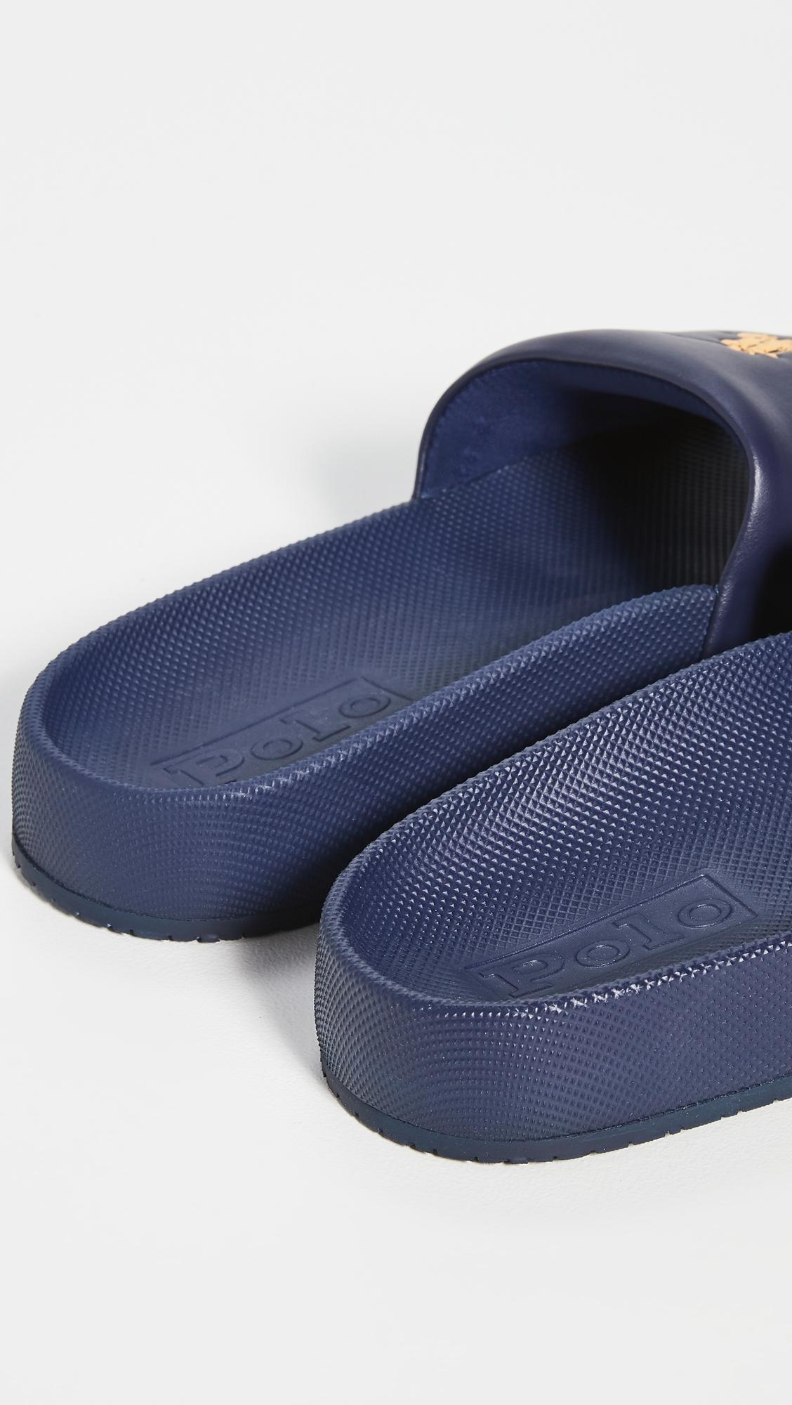 polo ralph lauren cayson casual men's sliders