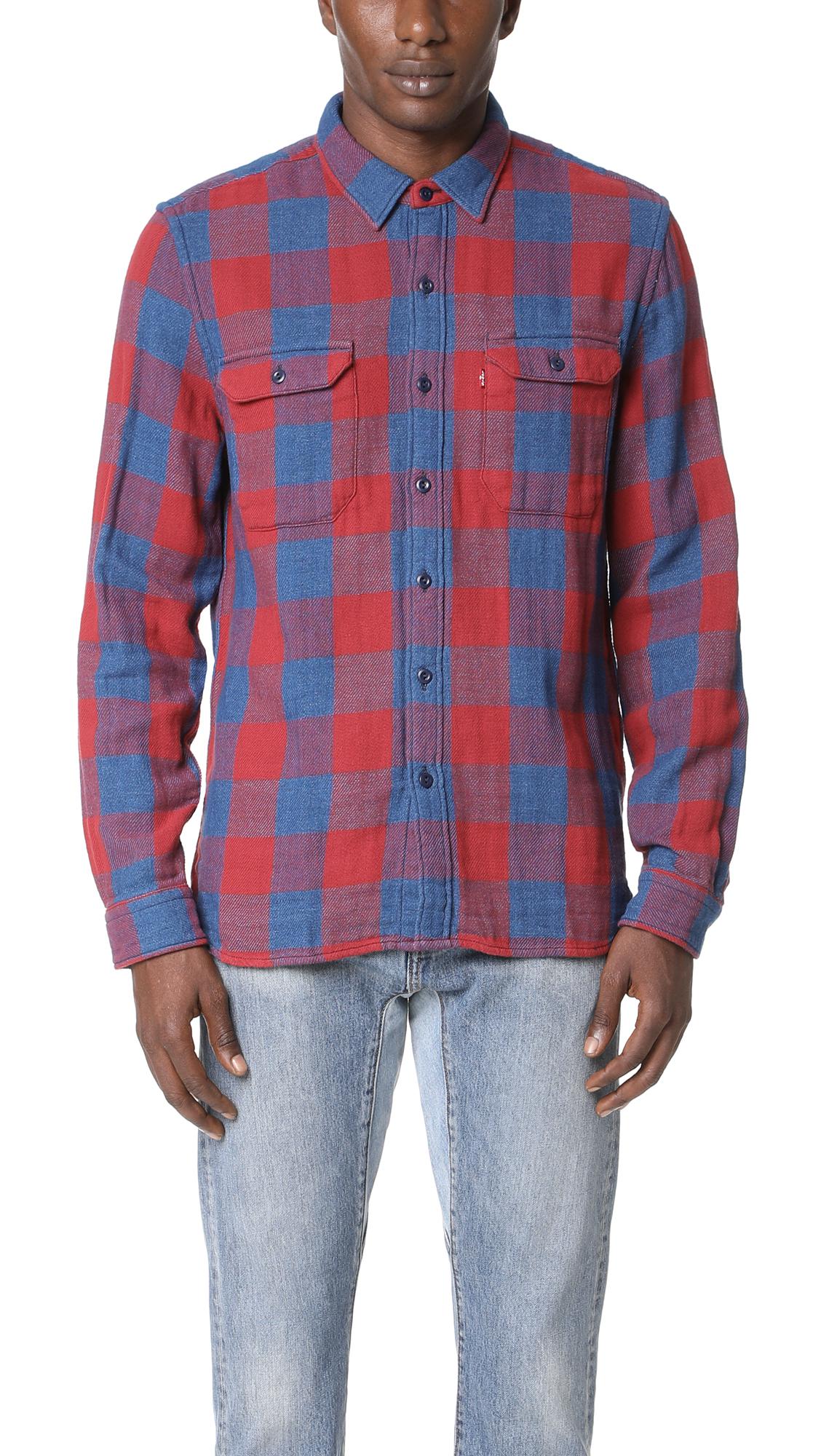 levi's men's jackson worker shirt