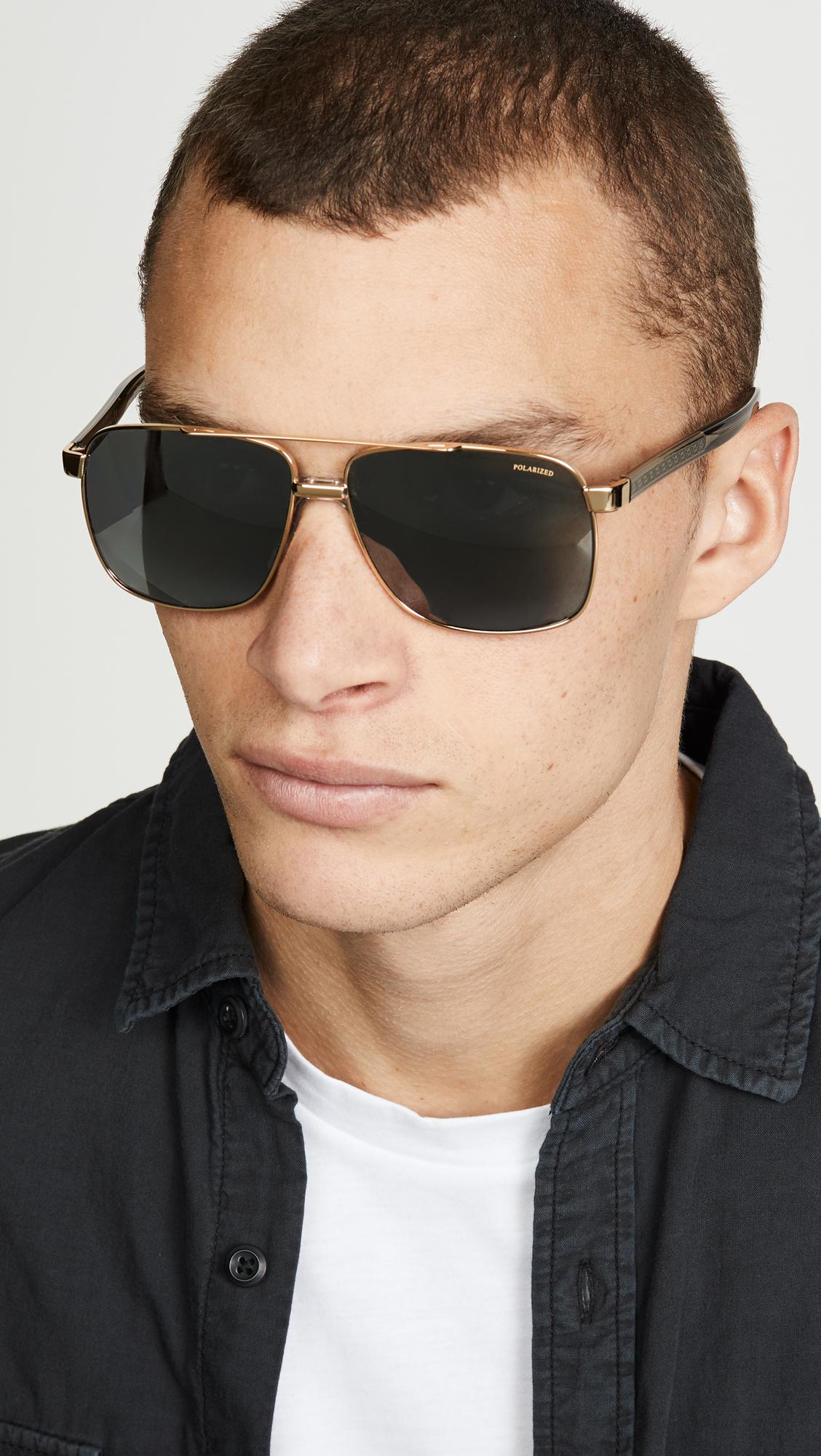 chanel leather sunglasses
