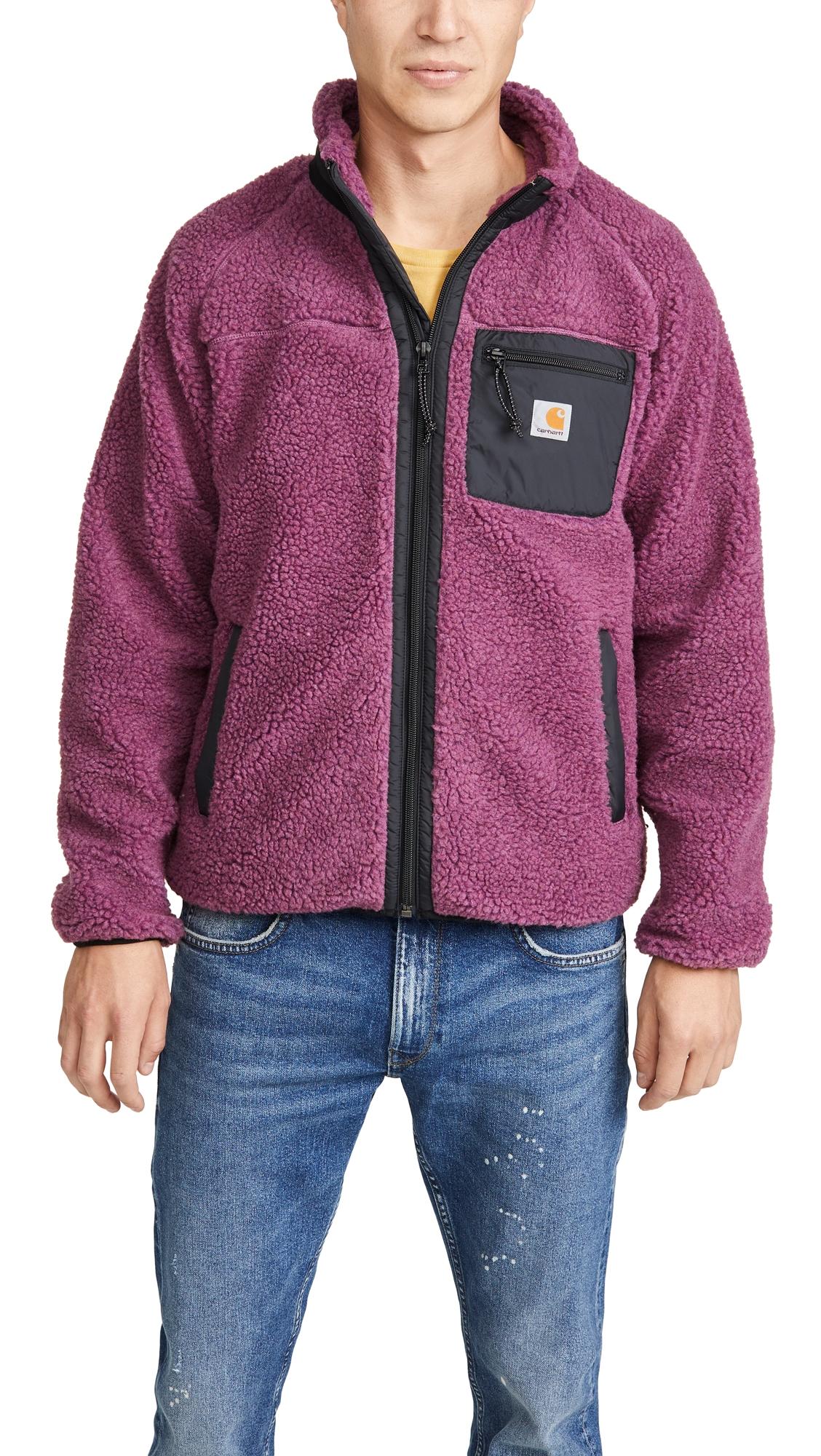 Carhartt WIP Synthetic Prentis Sherpa Jacket in Dusty Fuchsia (Purple) for  Men - Lyst