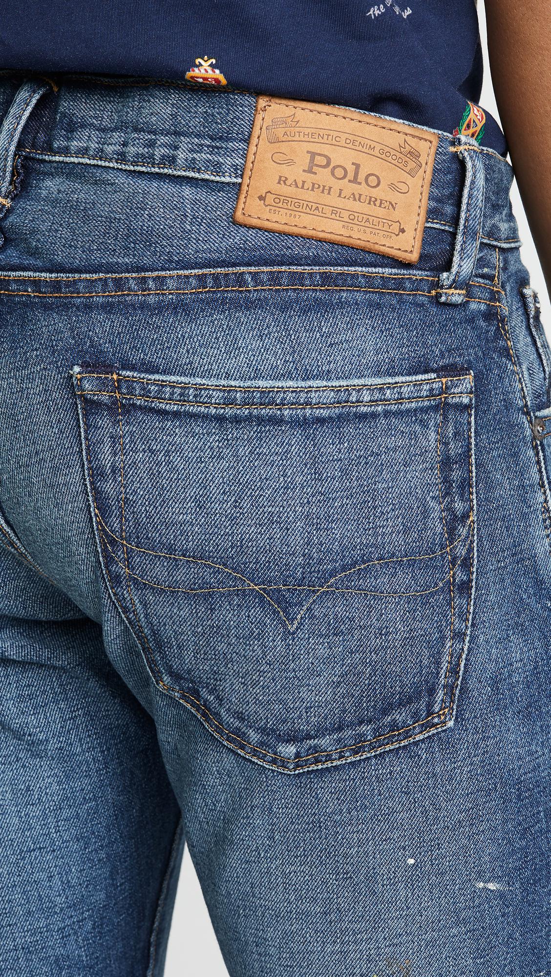 Polo Ralph Lauren Denim Sullivan Slim Stretch Jeans in