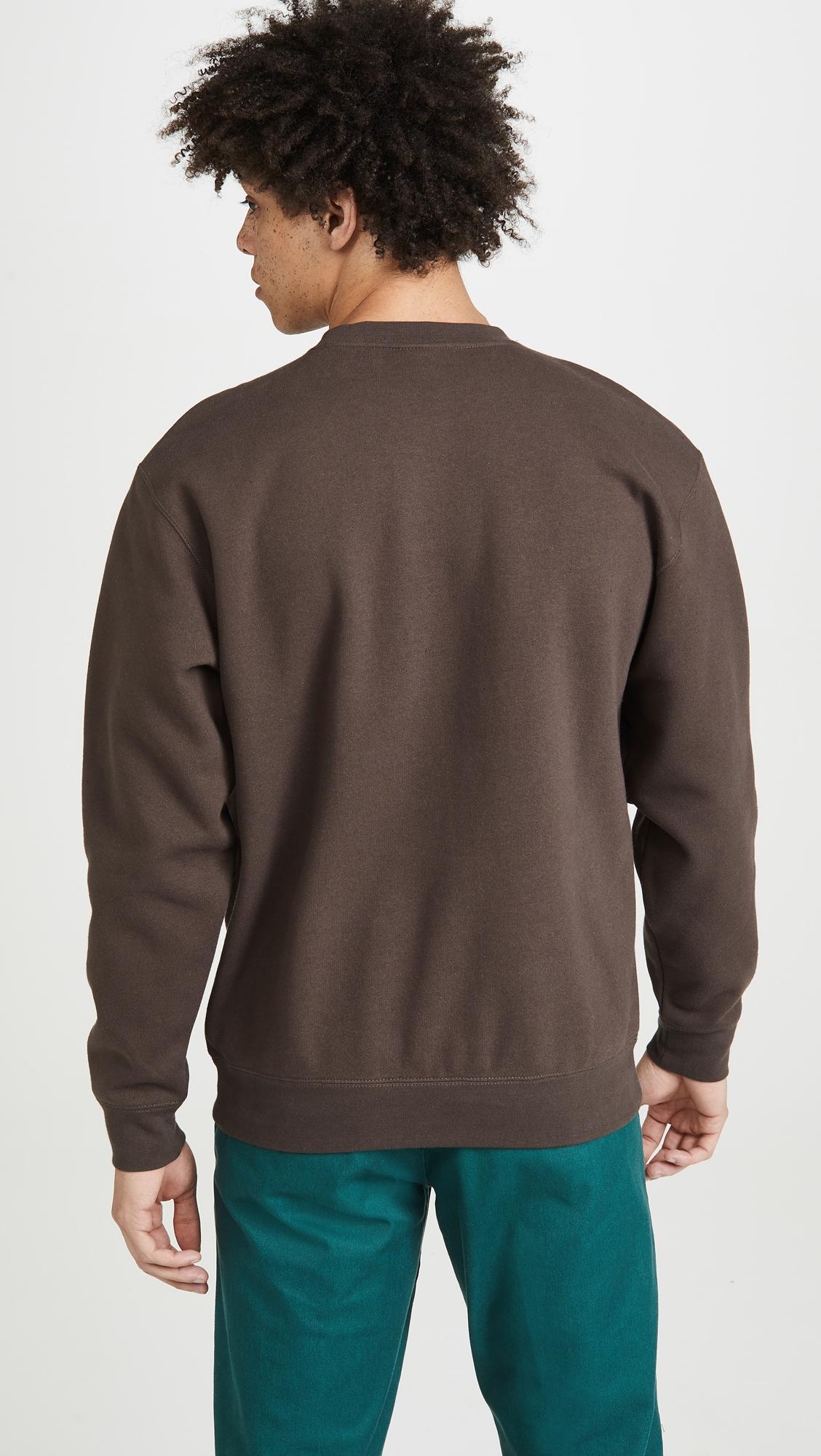 Download Obey Fleece All Eyez Pullover Crew Neck Sweatshirt in ...