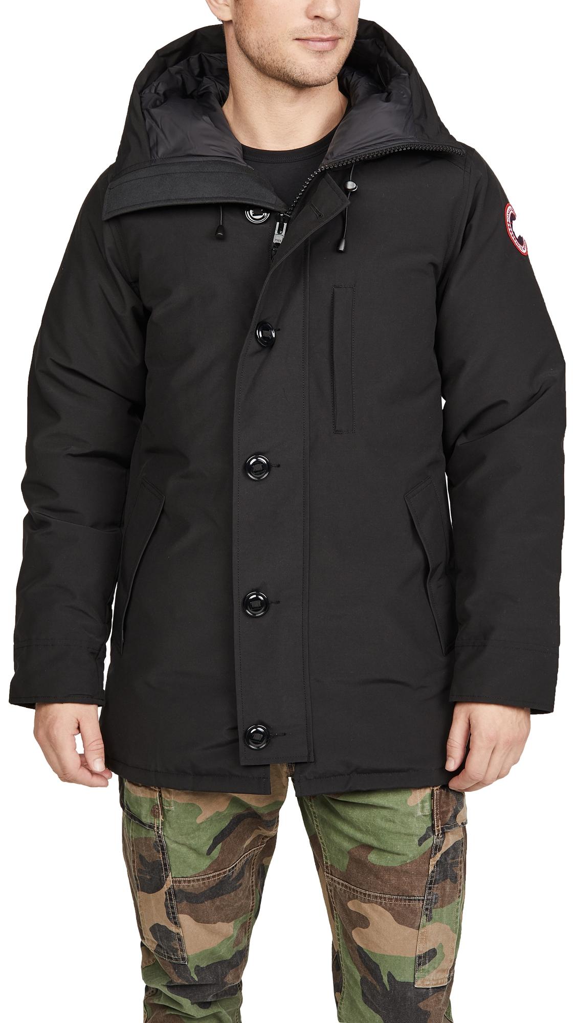 Canada Goose Synthetic Chateau Parka Non-fur in Black for Men - Lyst
