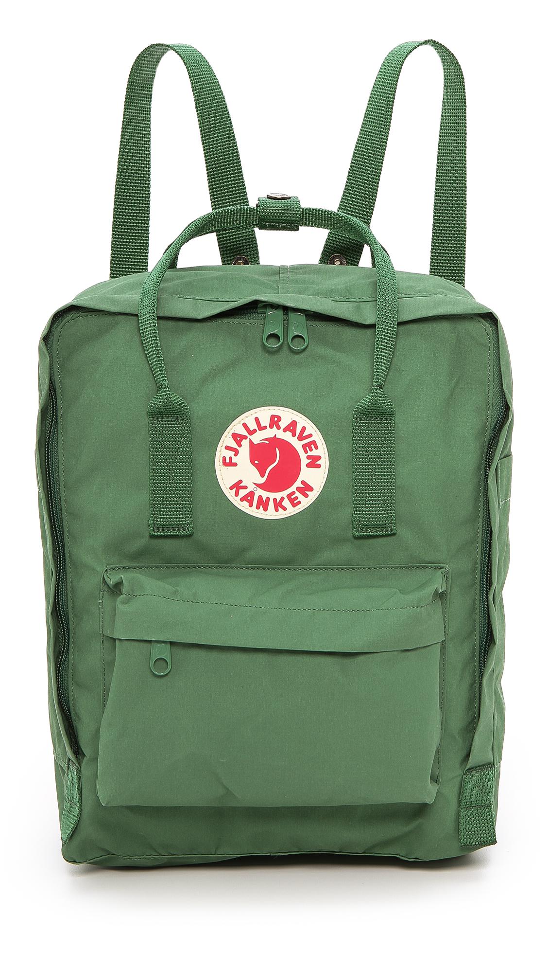 Fjallraven Synthetic Kanken Backpack in Green for Men Lyst