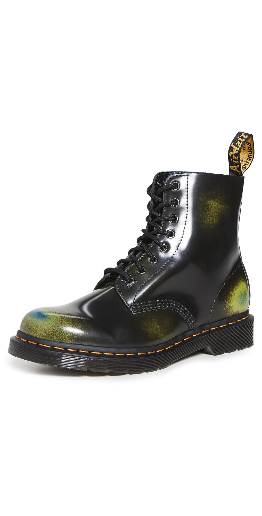 Dr. Martens Leather 1460 Pascal Multi Arcadia Boots in Black for Men - Lyst