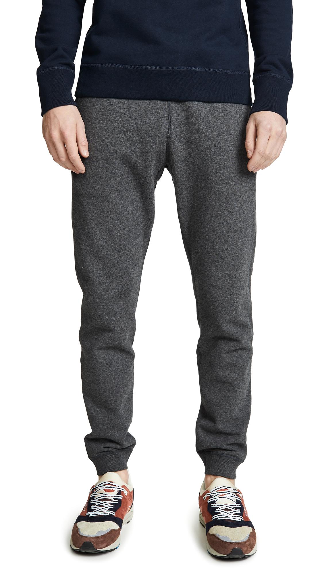 Reigning Champ Cotton Midweight Terry Slim Sweatpants in Heather Charcoal (Gray) for Men - Lyst