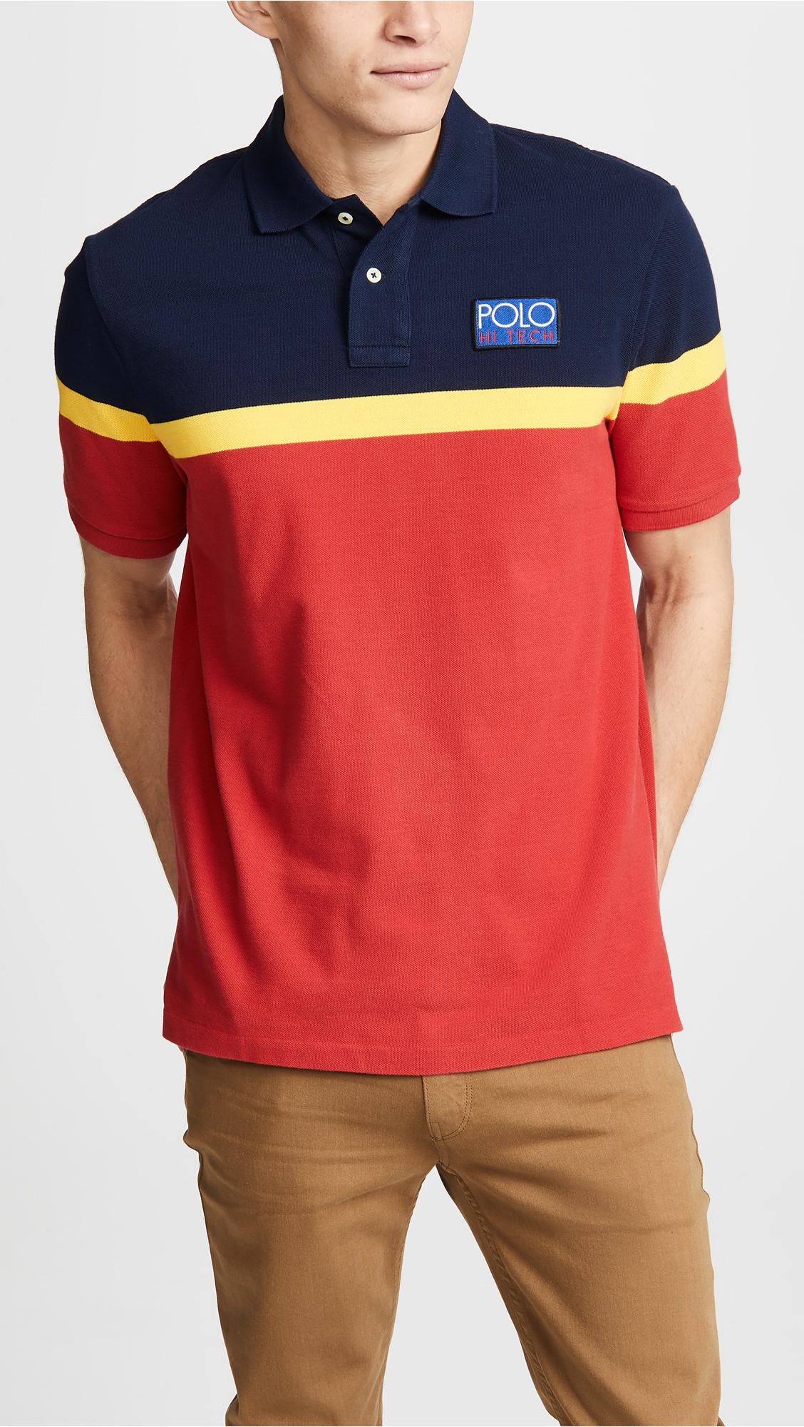 polo ralph lauren hi tech polo shirt