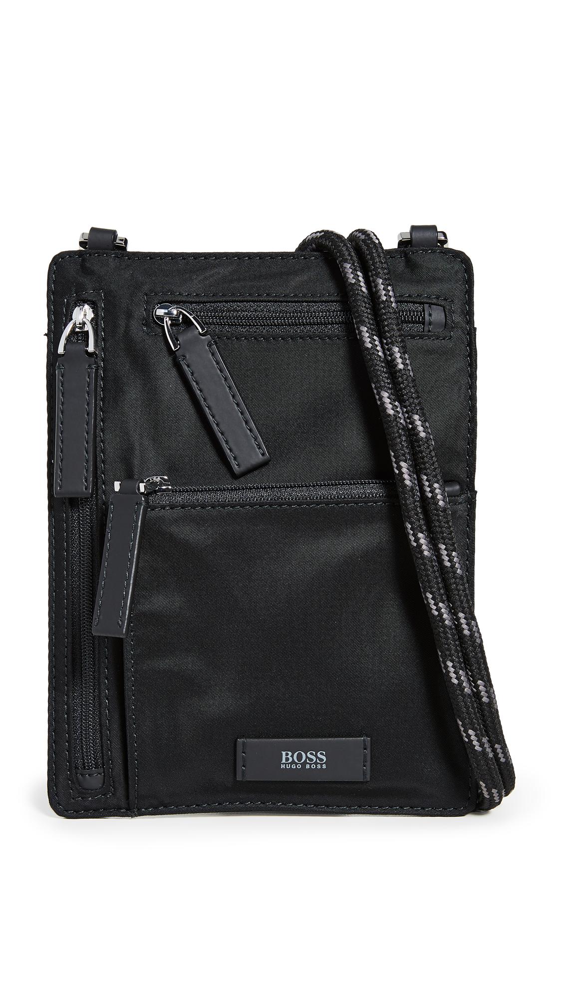 BOSS by Hugo Boss Meridian Lanyard Pouch in Black for Men - Lyst