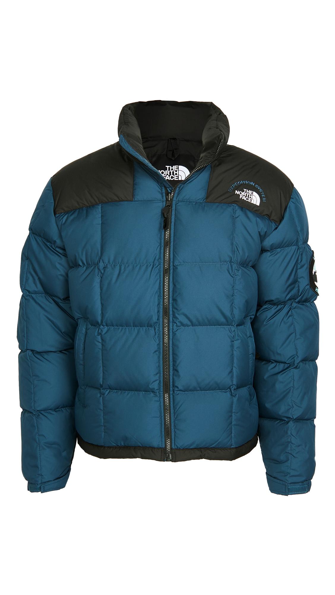north face lhotse jacket orange