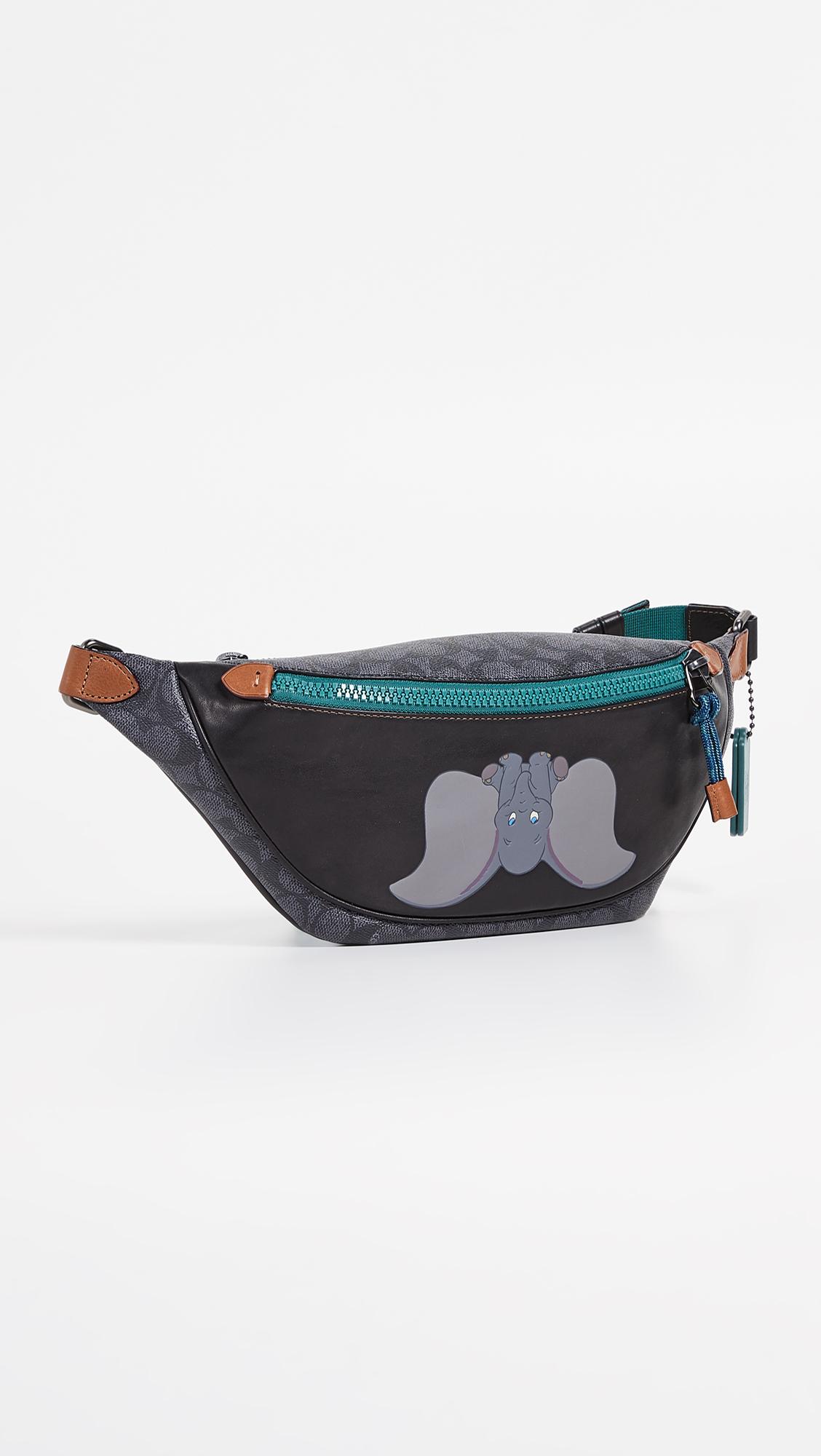 Disney x coach signature rivington belt bag with dumbo hotsell