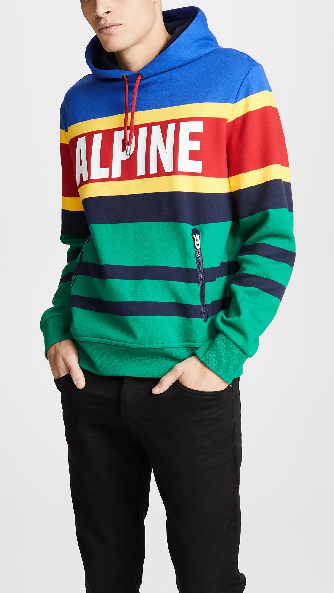 polo hi tech alpine hoodie
