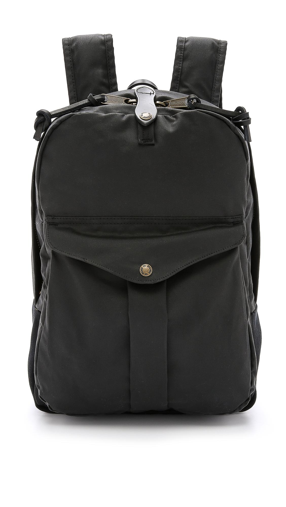 Filson Canvas Journeyman Backpack in Black for Men Lyst