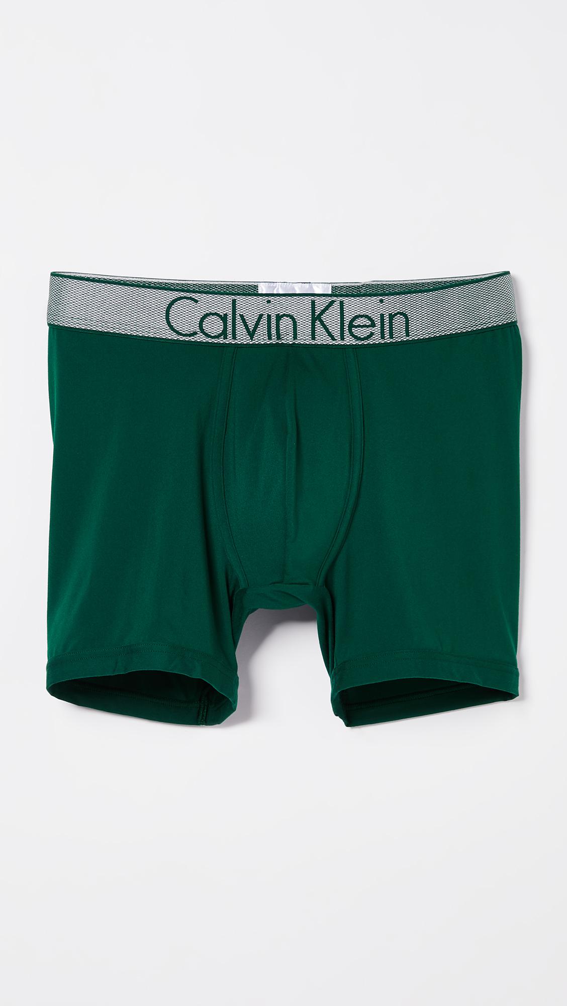calvin klein boxers green