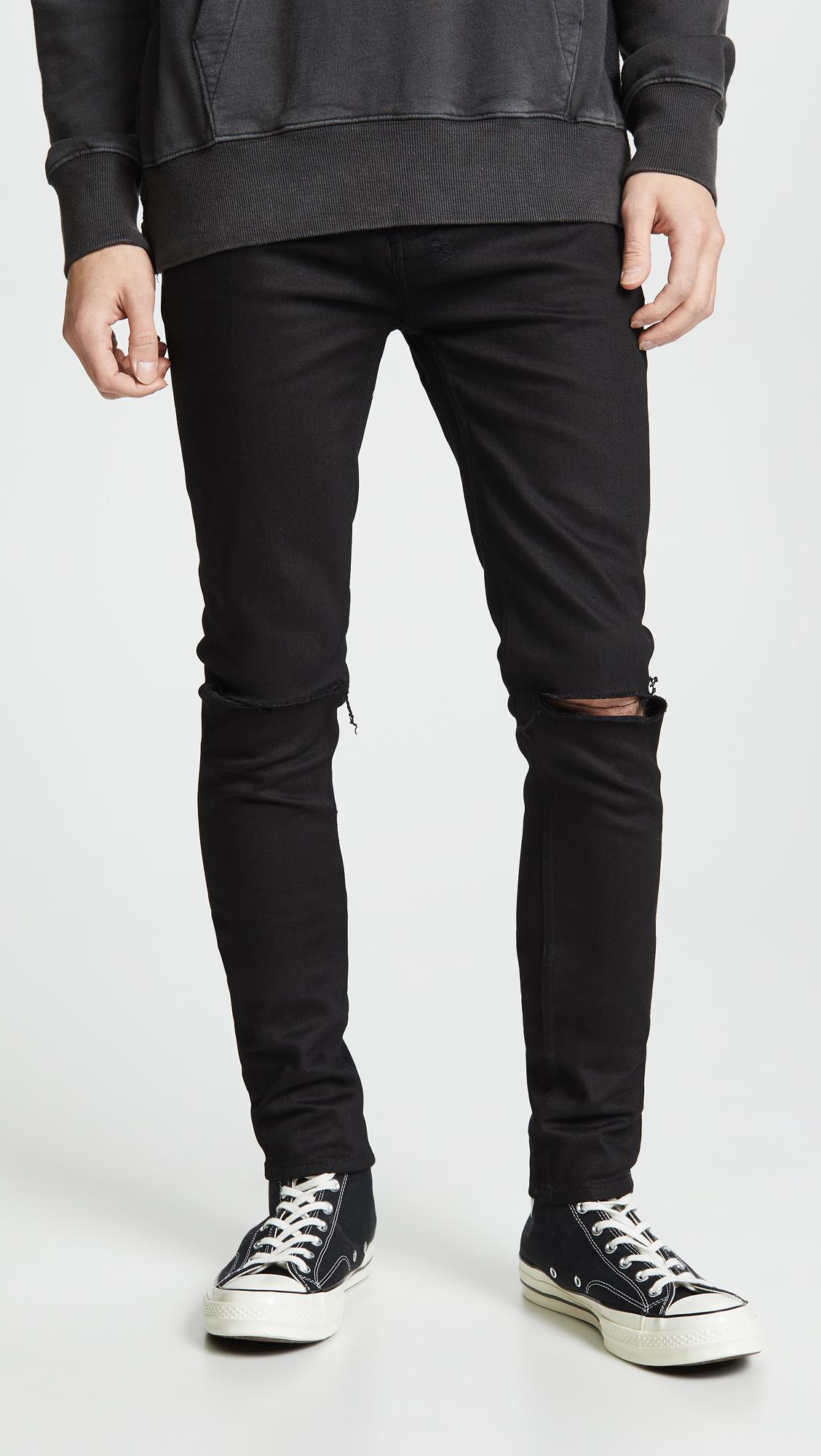Ksubi Denim Black Van Winkle Ace Slice Jeans for Men Lyst