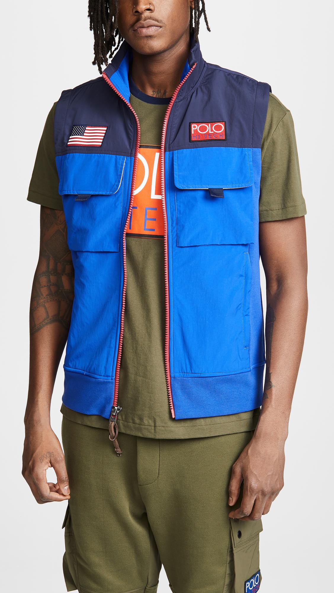 Polo hi tech hybrid vest Clearance