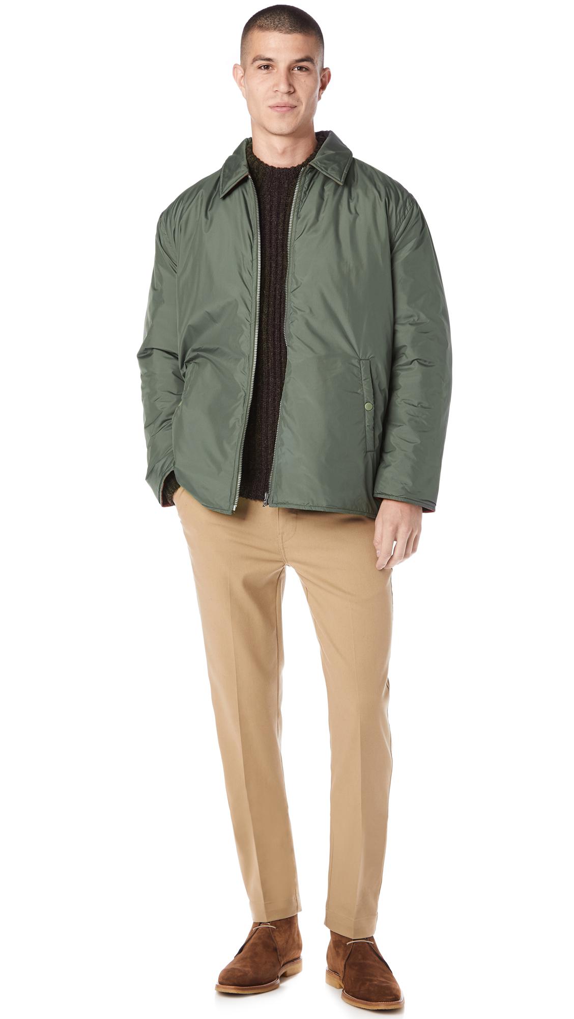 Our Legacy Synthetic Reversible Blouson Jacket in Olive (Green) for Men ...