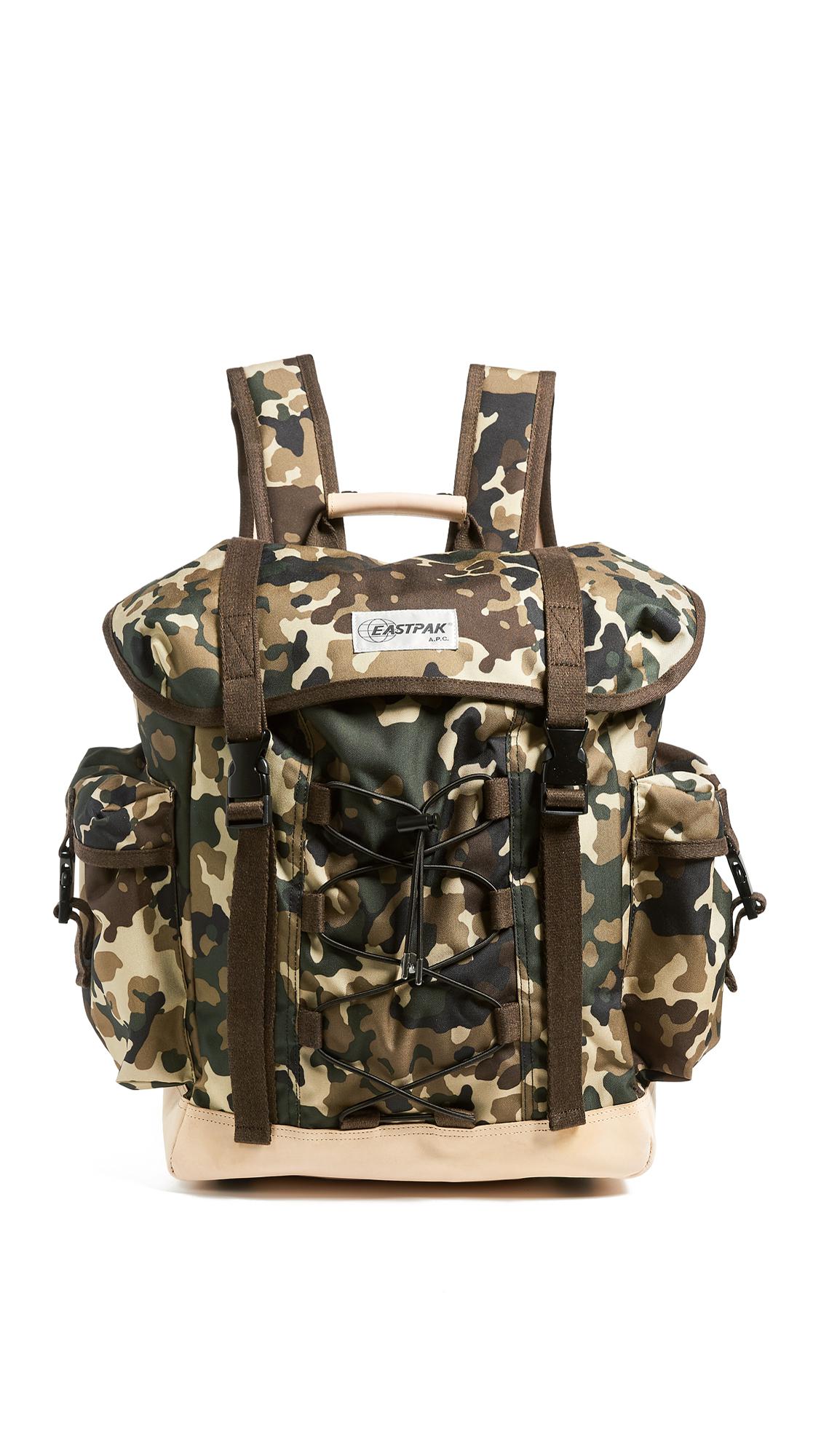 eastpak camo backpack