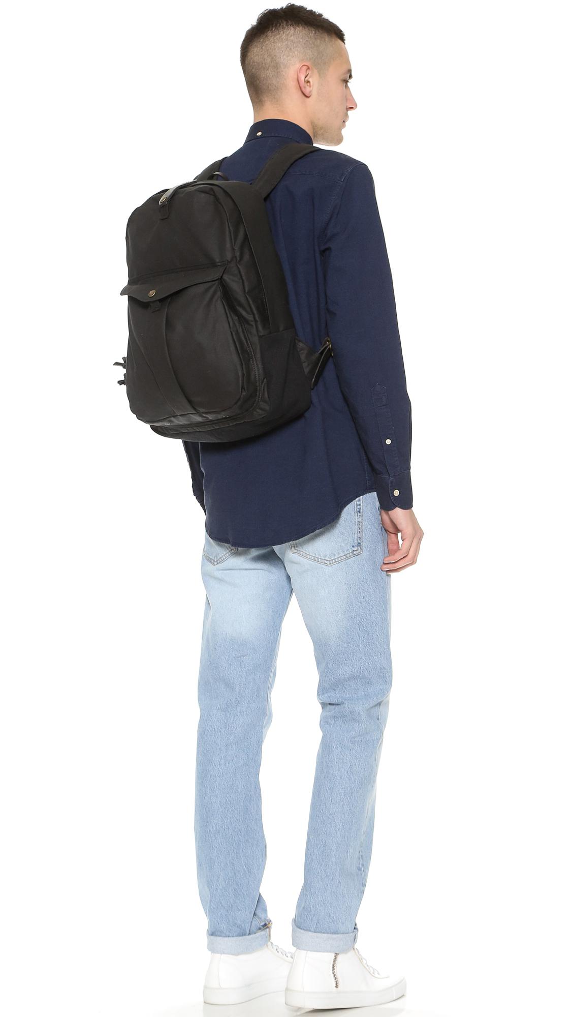filson journeyman backpack black