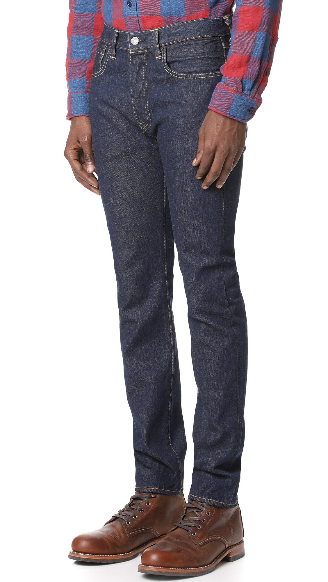 levi's mens 501 skinny jeans noten
