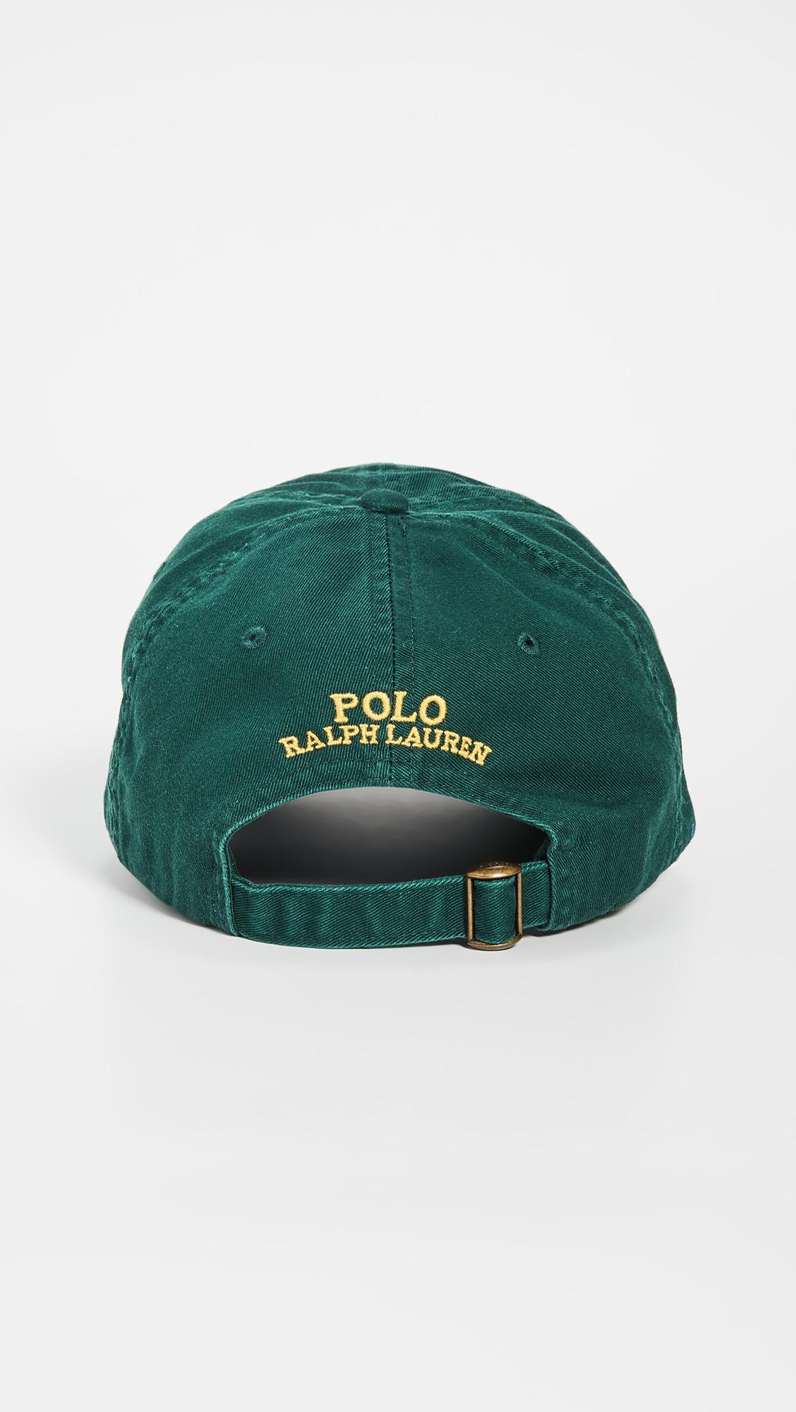 ralph lauren green cap