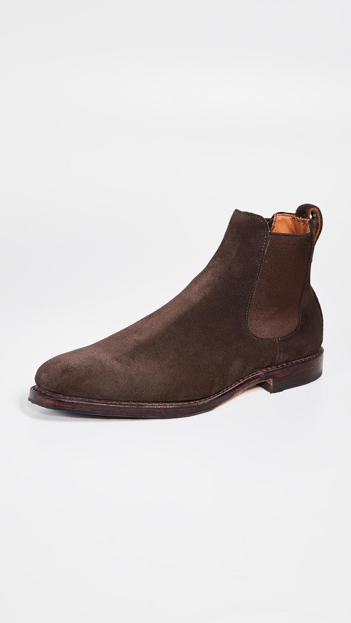 allen edmonds suede boots