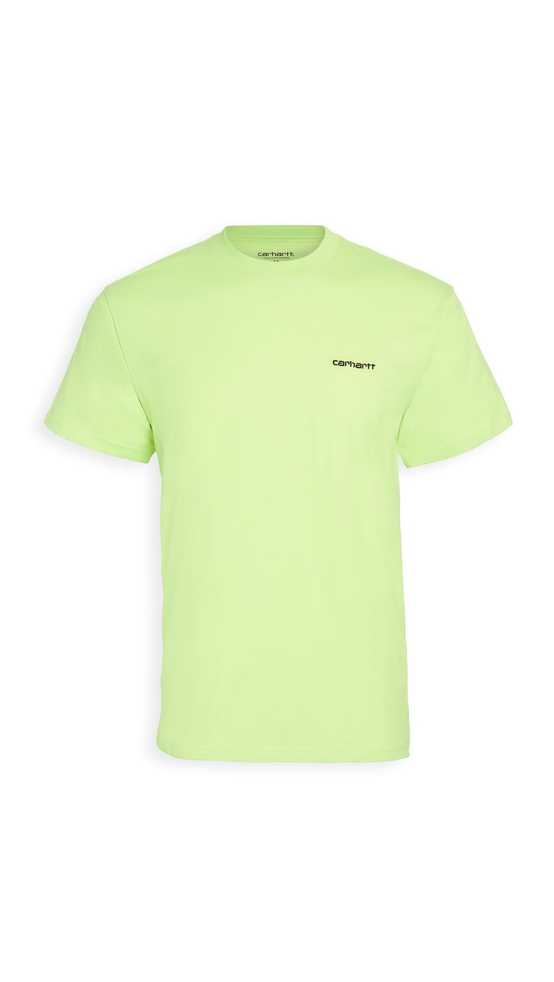 carhartt script embroidery t shirt