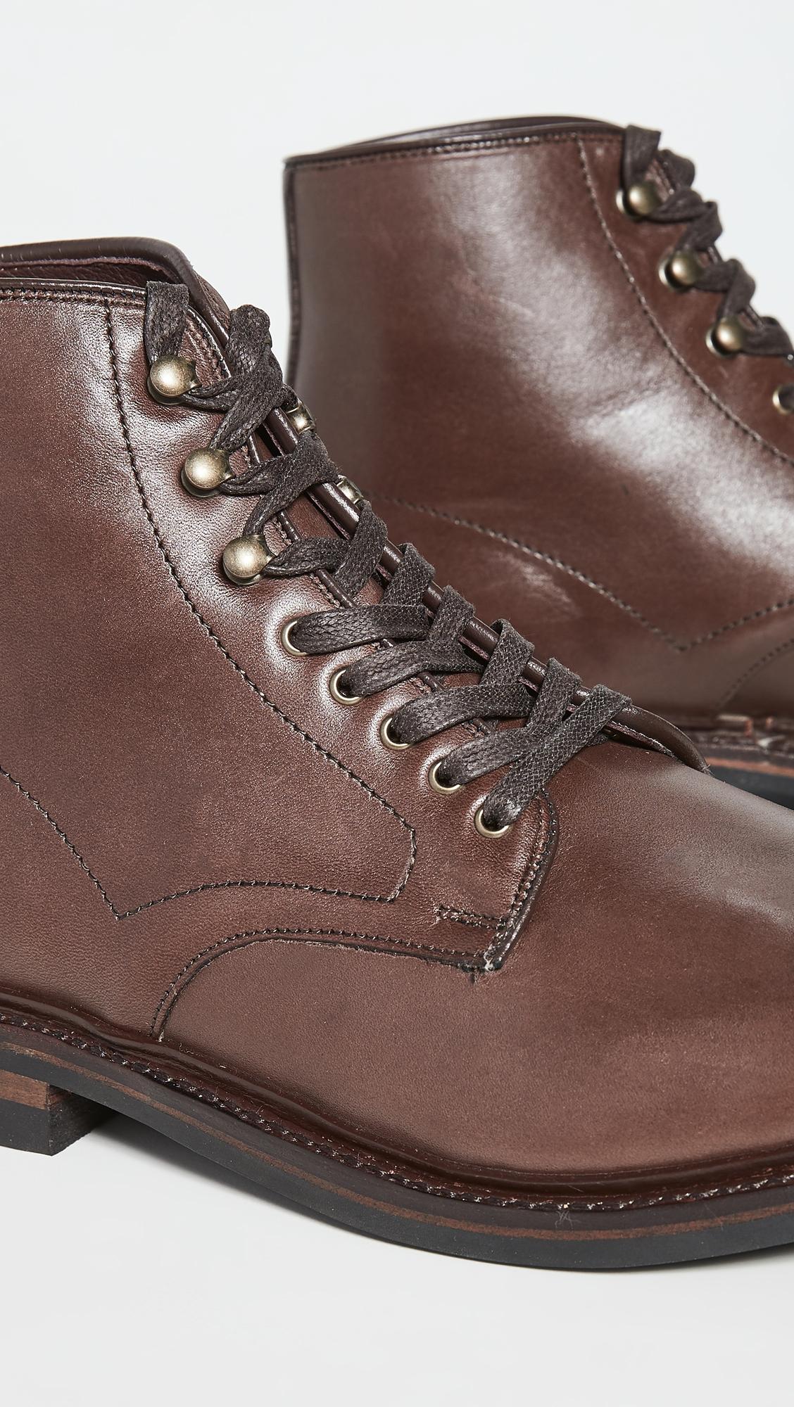 Allen Edmonds Leather Higgins Mill Weatherproof Boots in Brown for Men