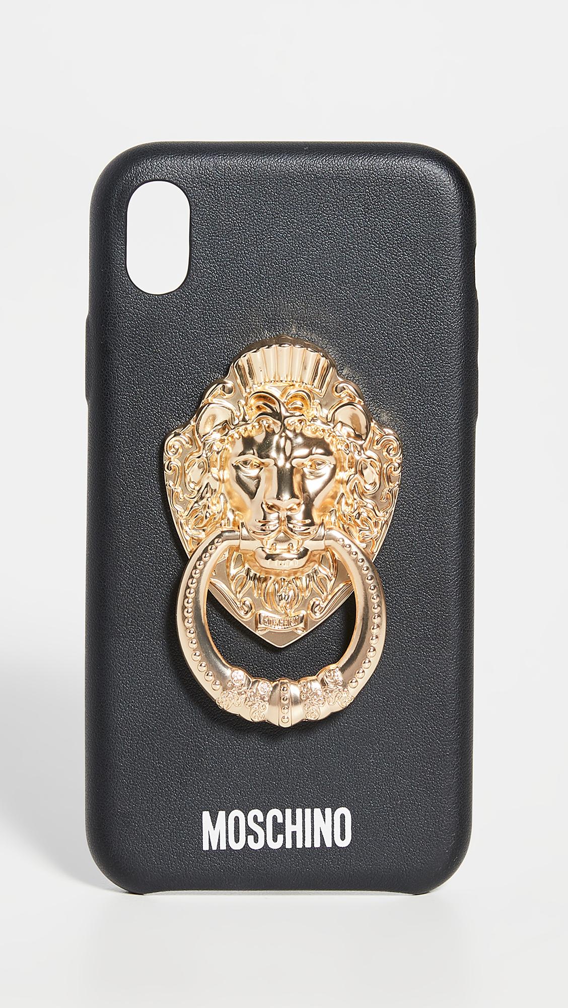 Moschino Lion Door Knocker Iphone Xs X Case For Men Lyst