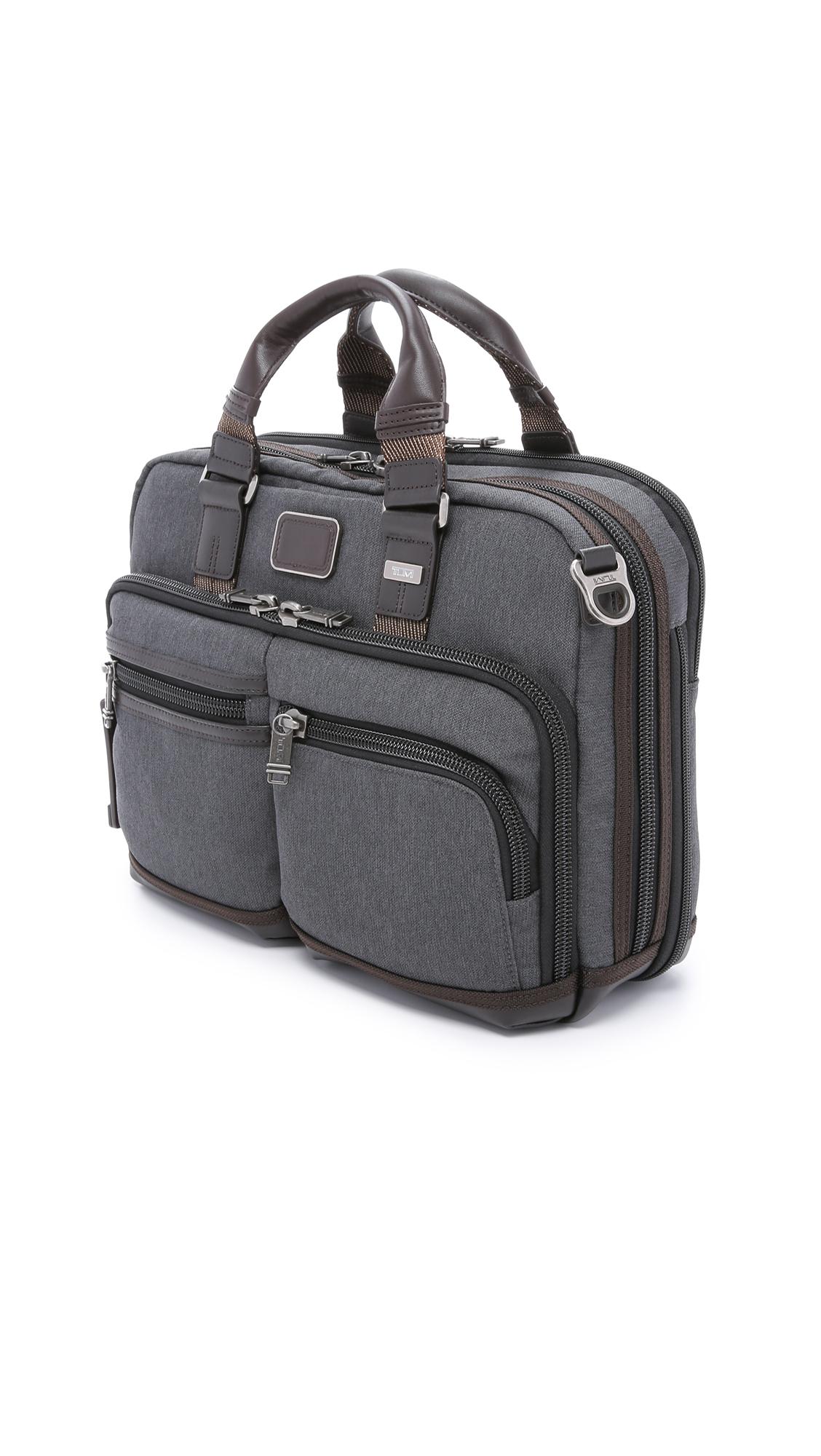 Tumi Alpha Bravo Andersen Slim Commuter Brief