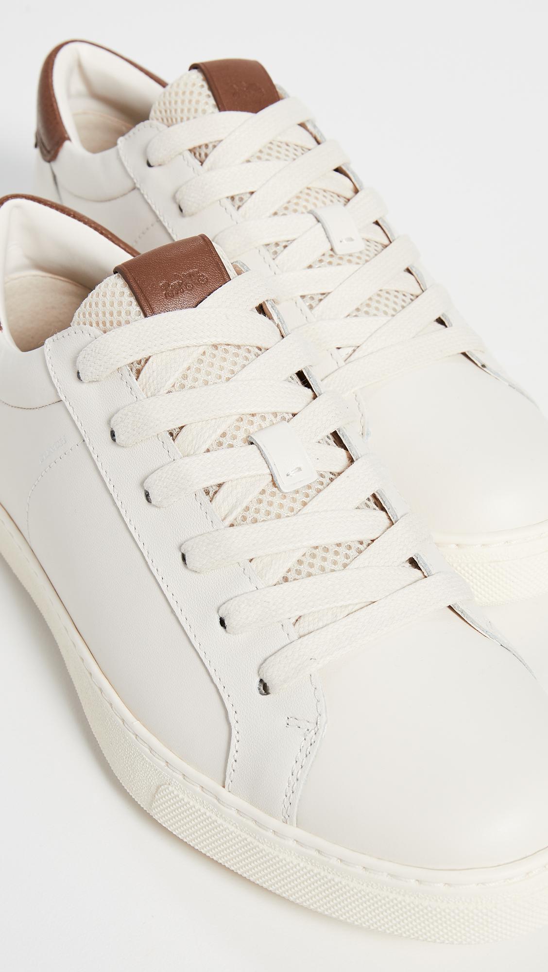 COACH Leather C126 Low Top Sneakers in White for Men - Lyst