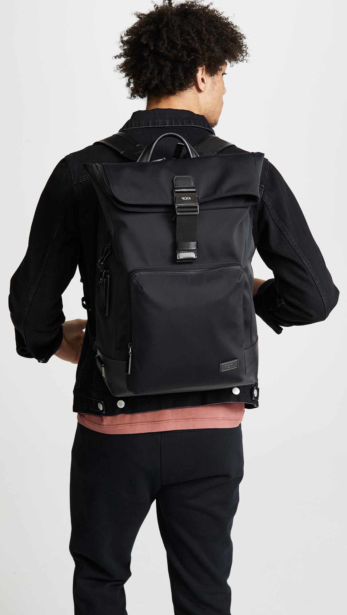 Tumi Osborn Roll Top Backpack Backpack Heathrow Boutique