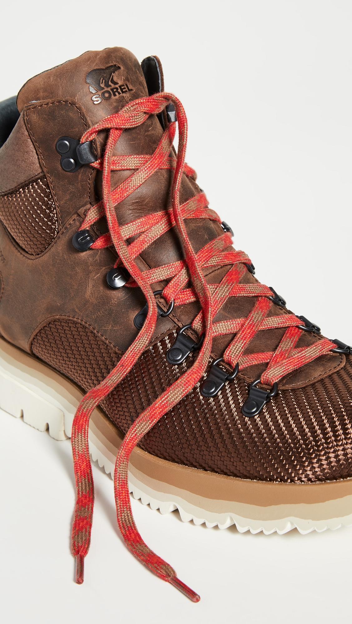 Sorel Leather Atlis Axe Waterproof Boots For Men Lyst Sorel Leather Atlis Axe Waterproof Boots For Men Lyst