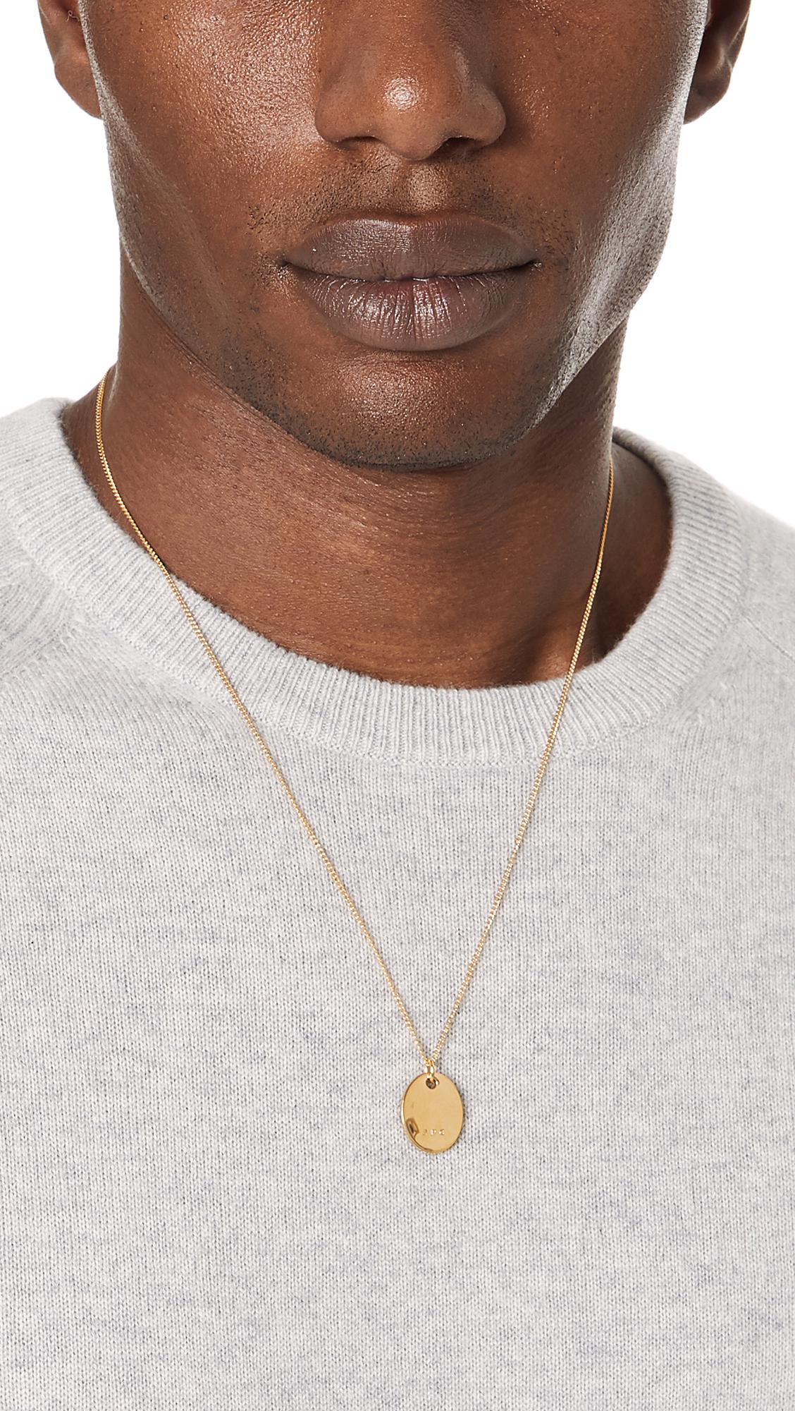 apc mens necklace