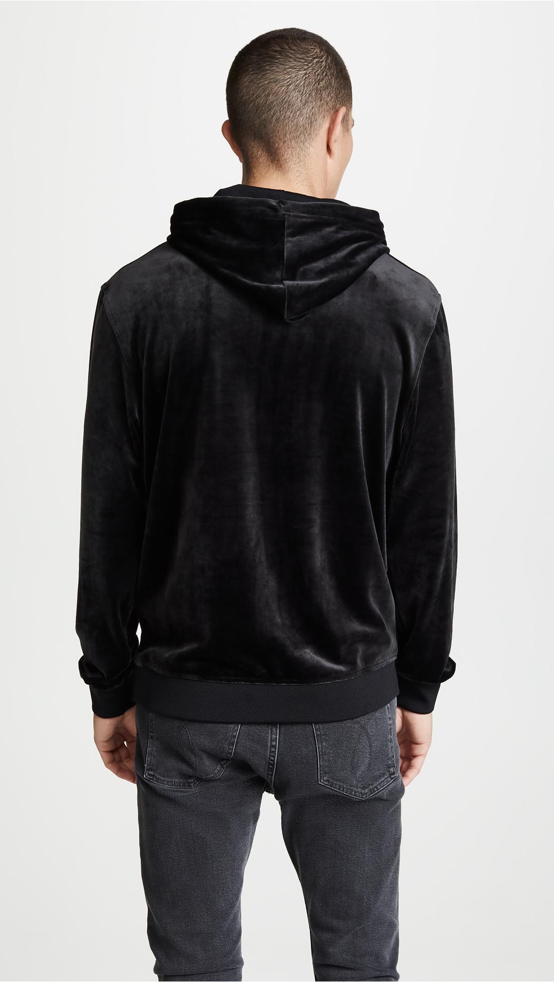 velvet fila hoodie