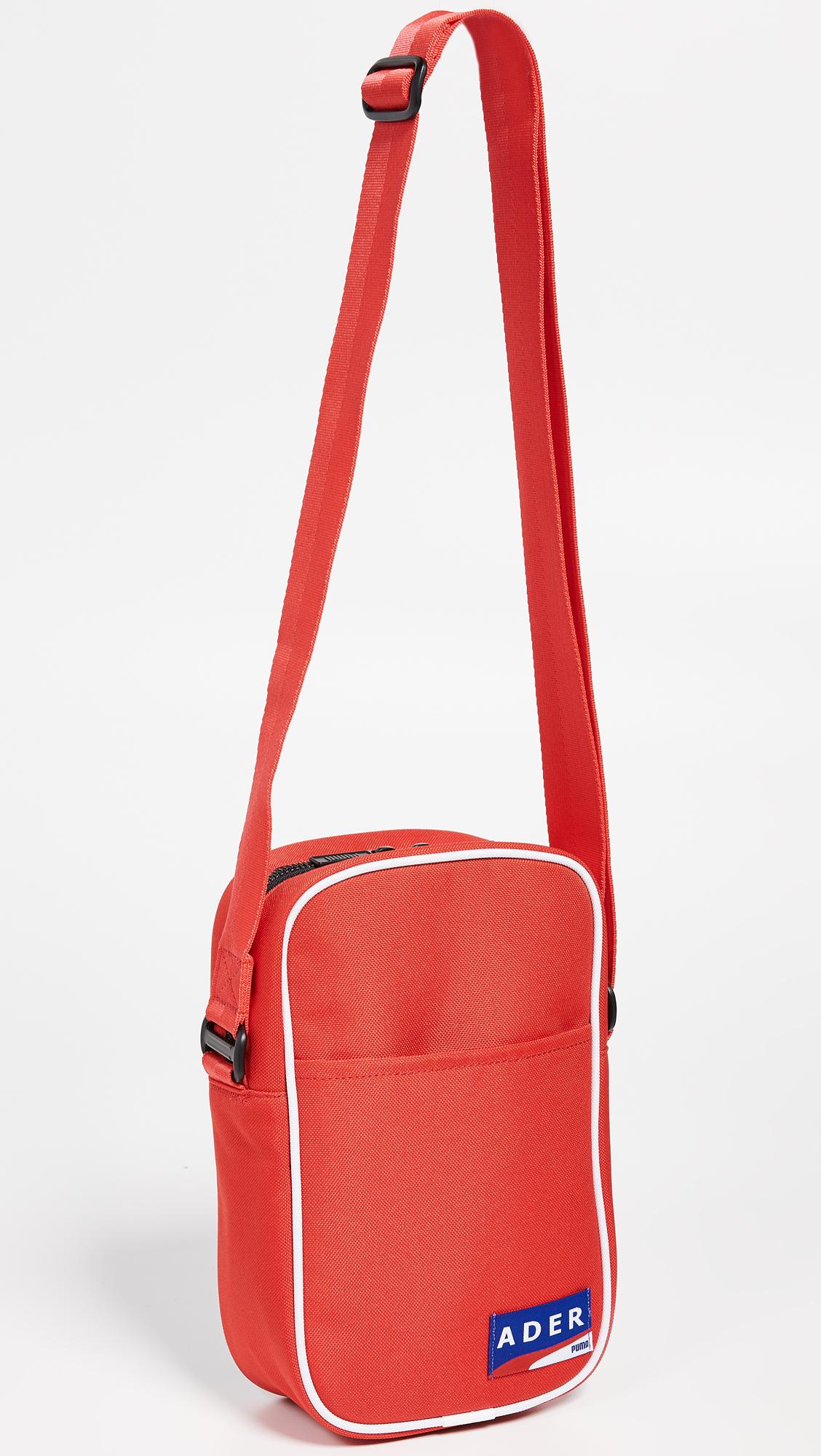 puma shoulder bag orange