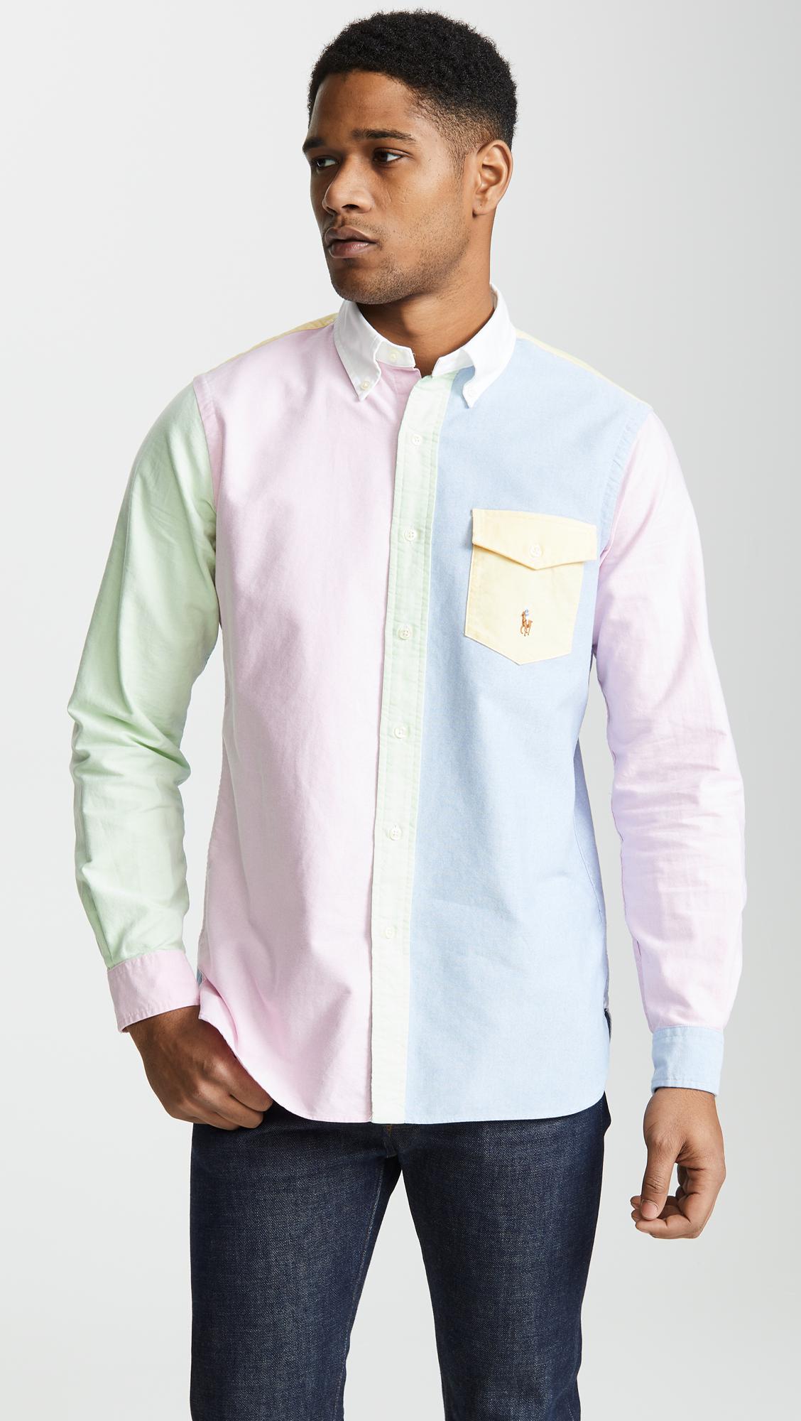 ralph lauren oxford fun shirt