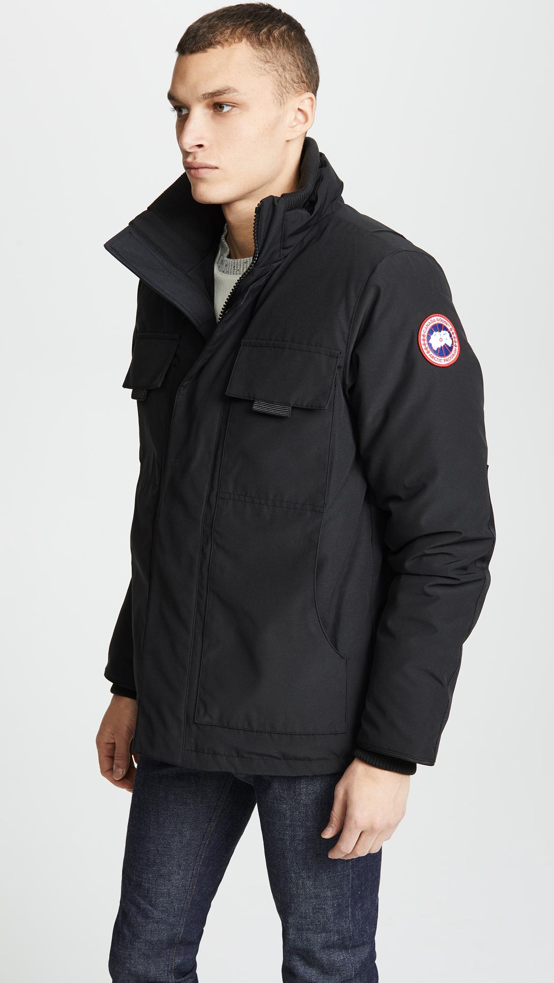 Canada Goose Synthetic Forester Jacket in Black for Men - Lyst
