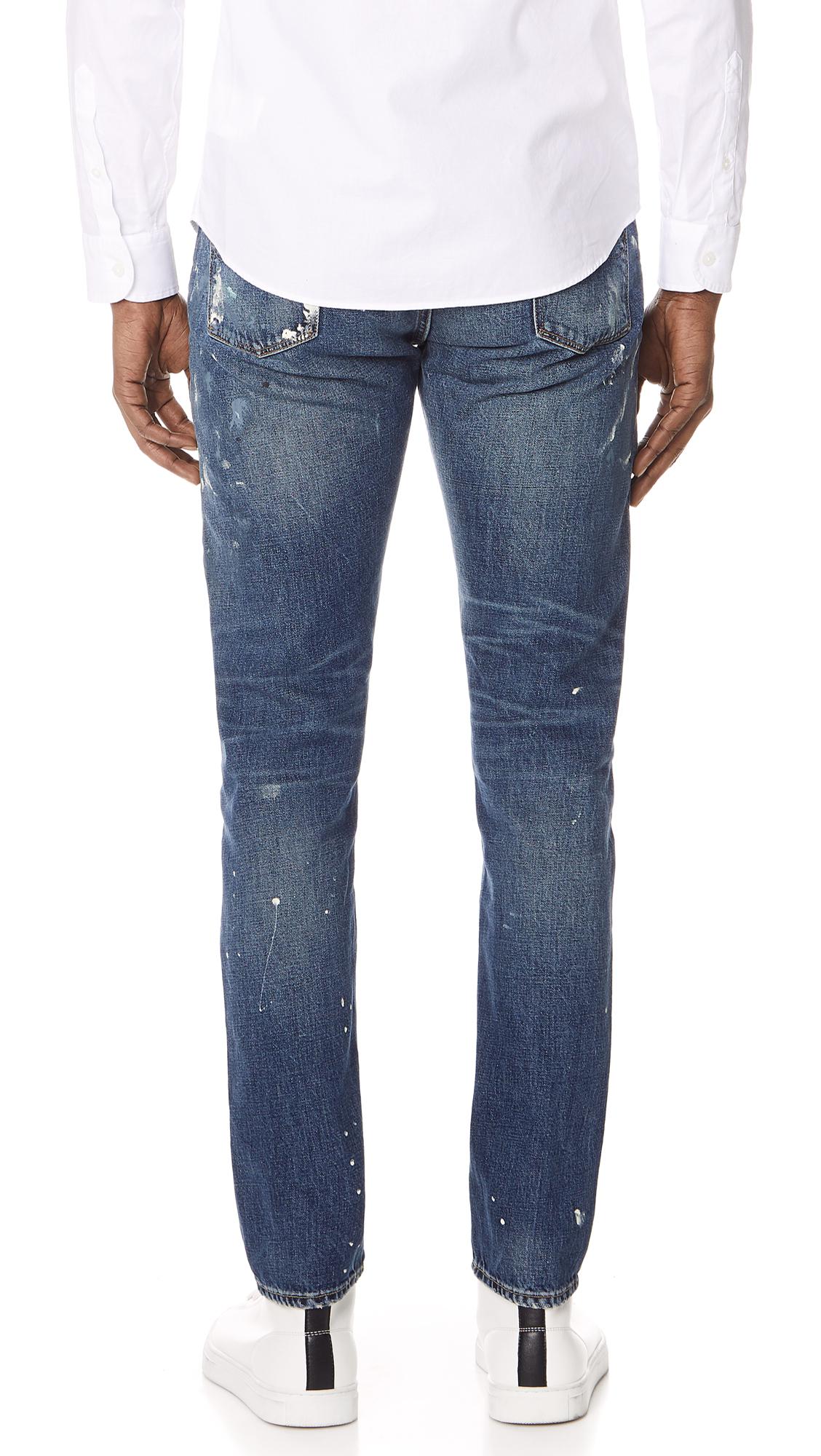 ralph lauren paint splatter jeans