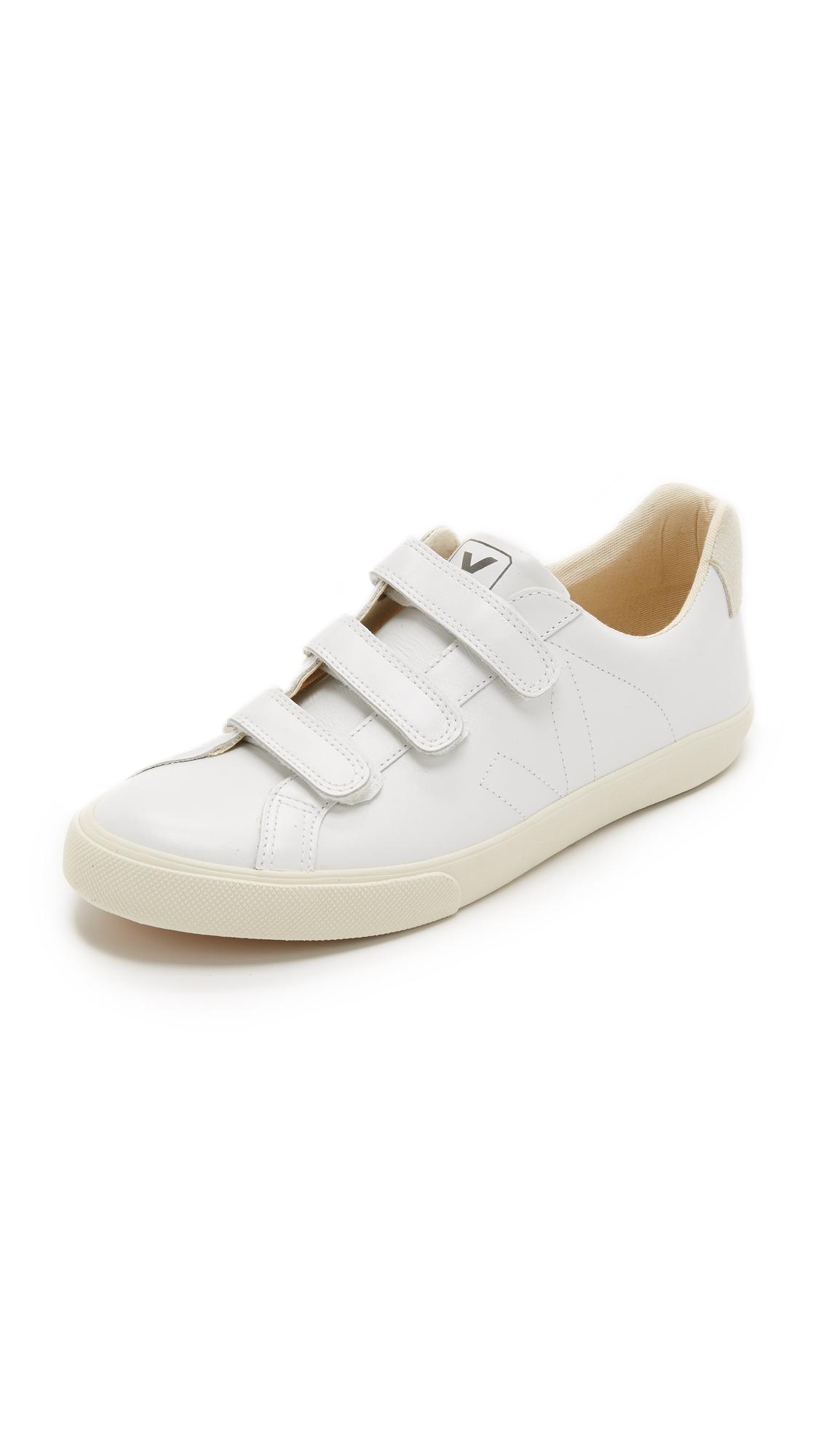 3 strap velcro sneakers