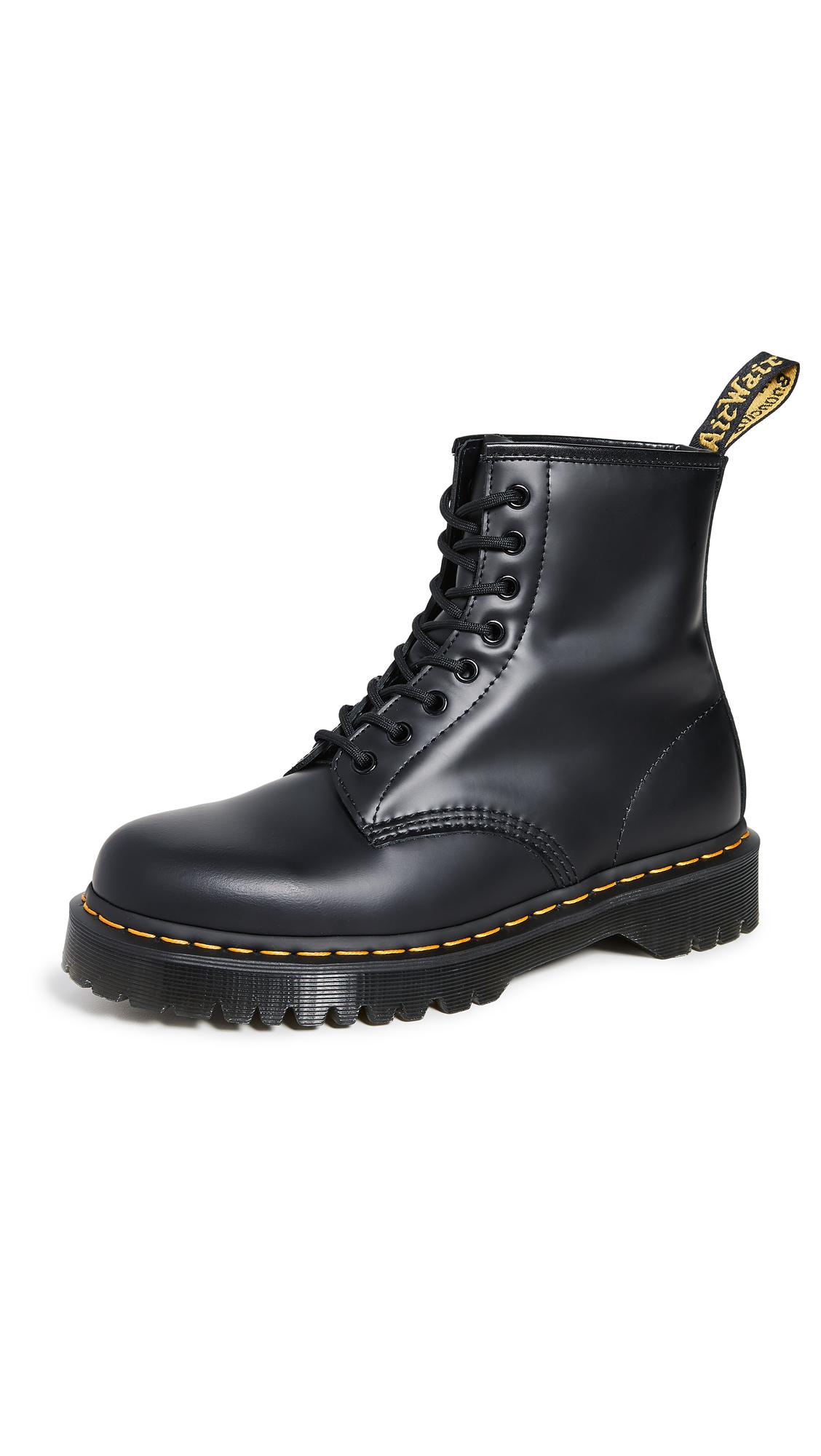 dr martens 1460 8 eye bex boots in black