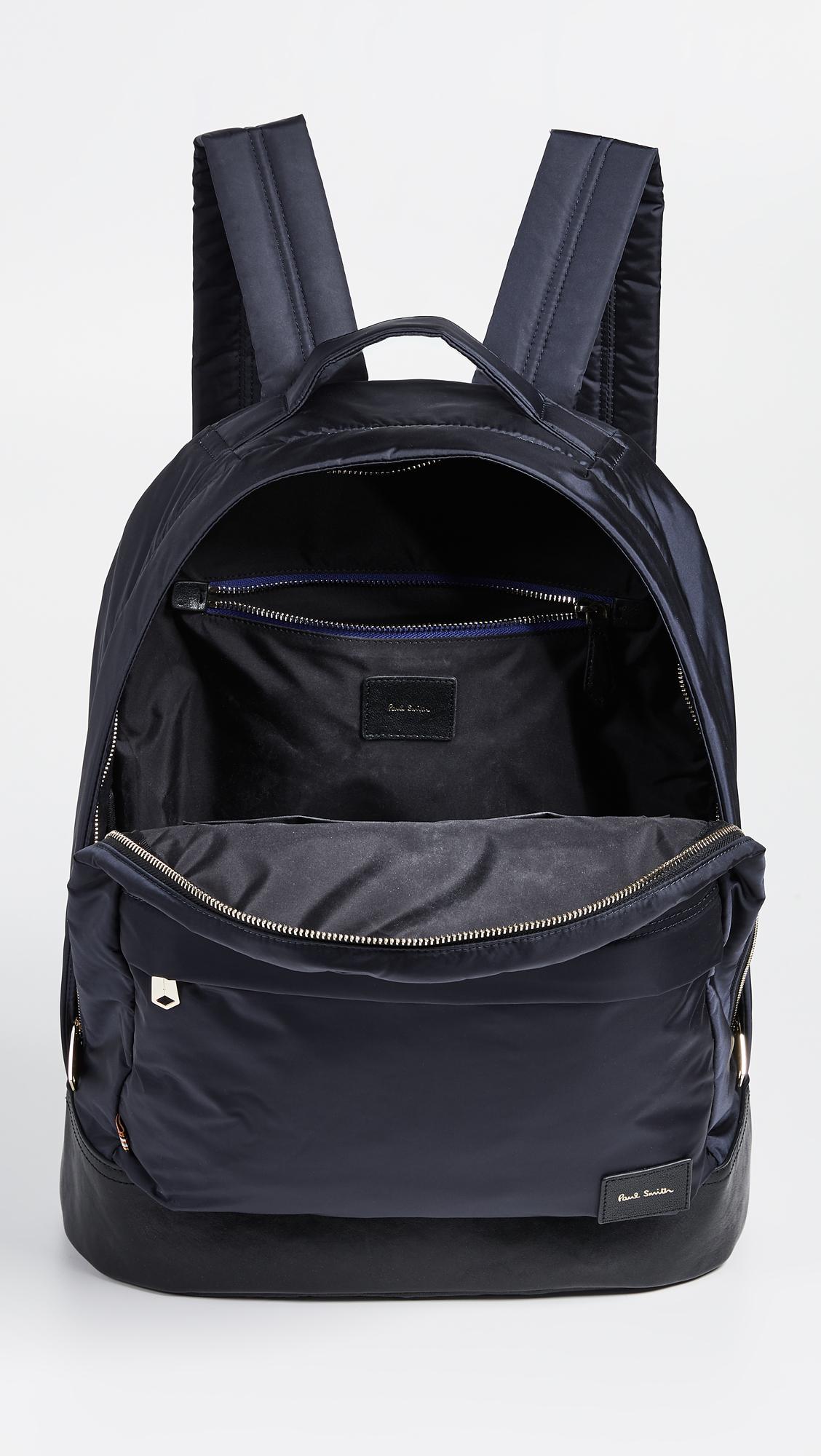 Paul Smith Synthetic Nylon Backpack in Navy (Blue) for Men - Lyst