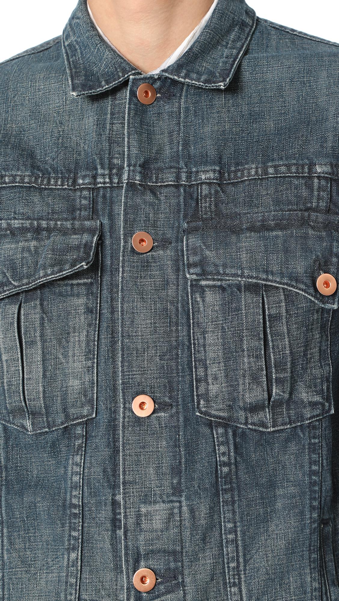 billy reid denim jacket