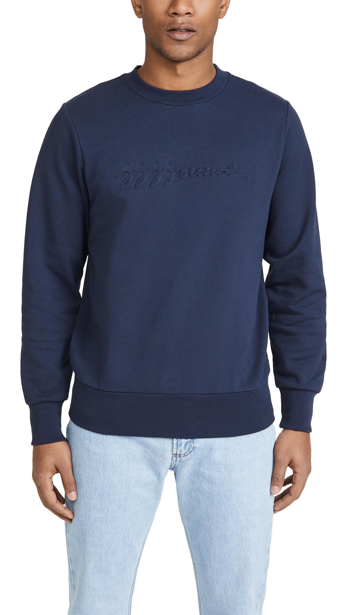 A.P.C. X JJJJOUND JUSTIN SWEAT GREYSizeM