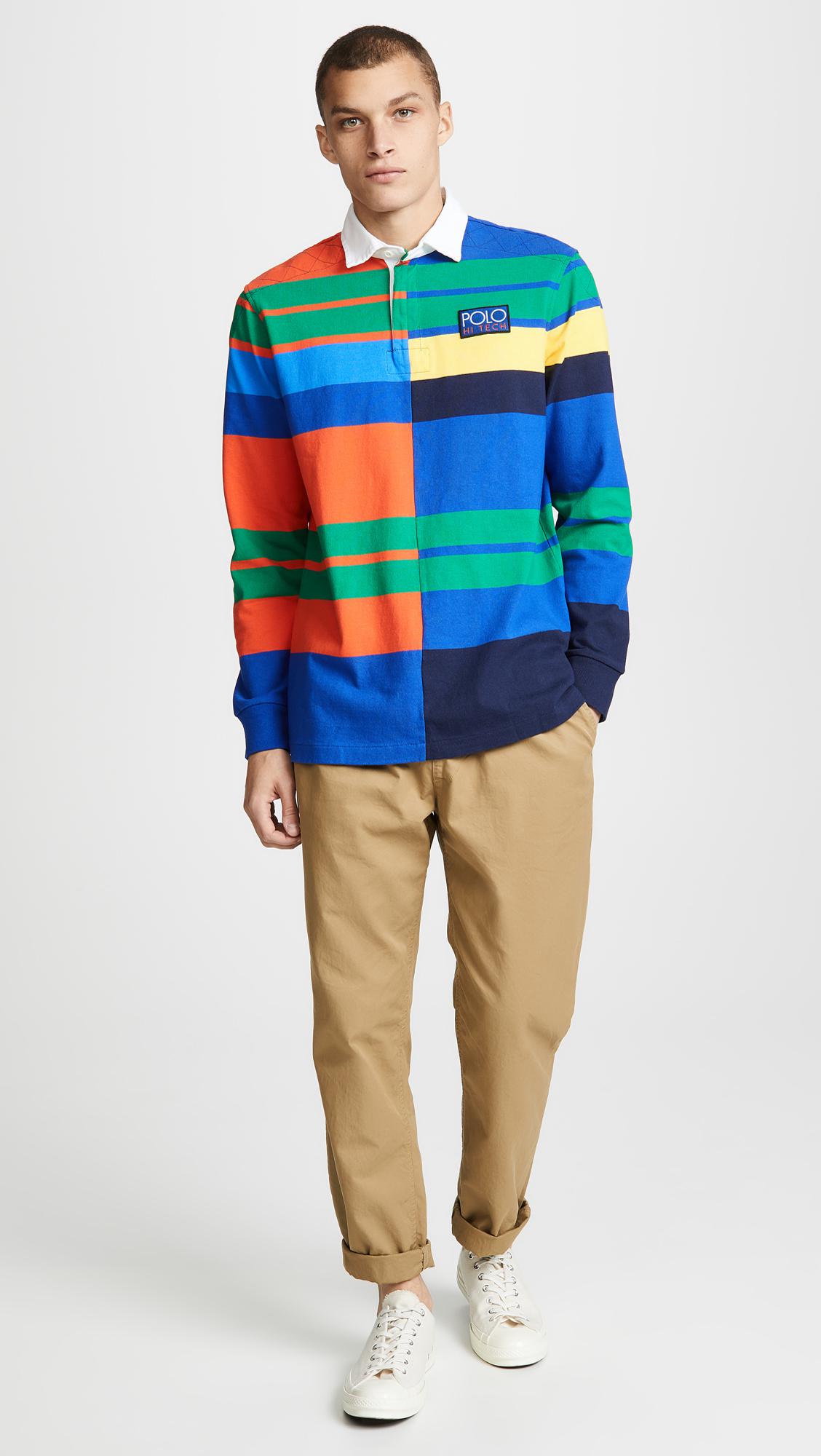 polo hi tech rugby shirt