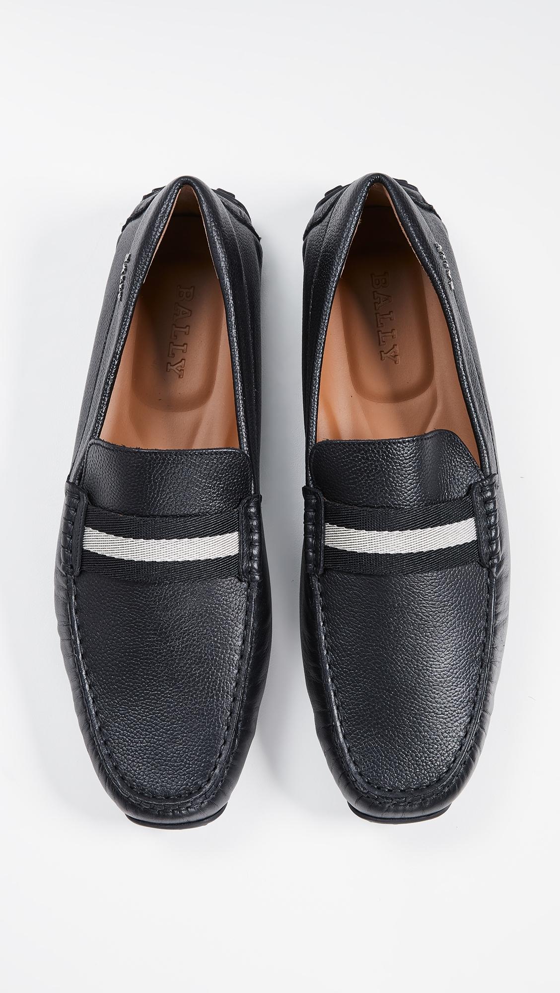 bally leather driver