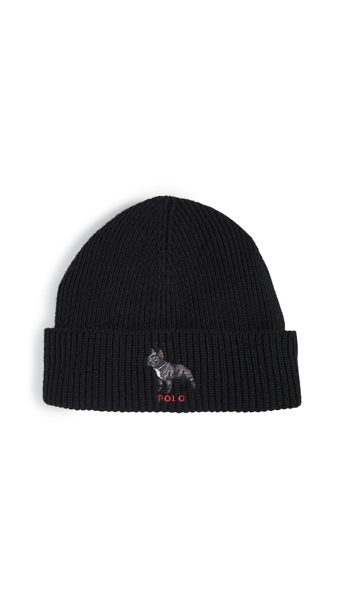 polo french bulldog beanie
